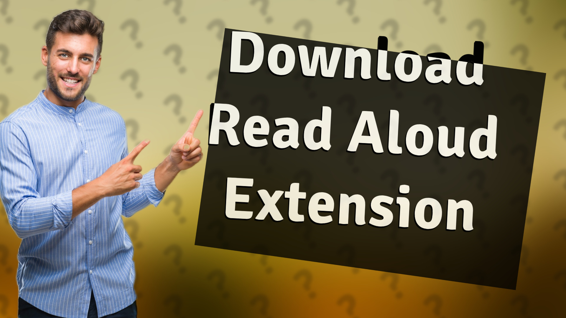 Download Read Aloud Extension