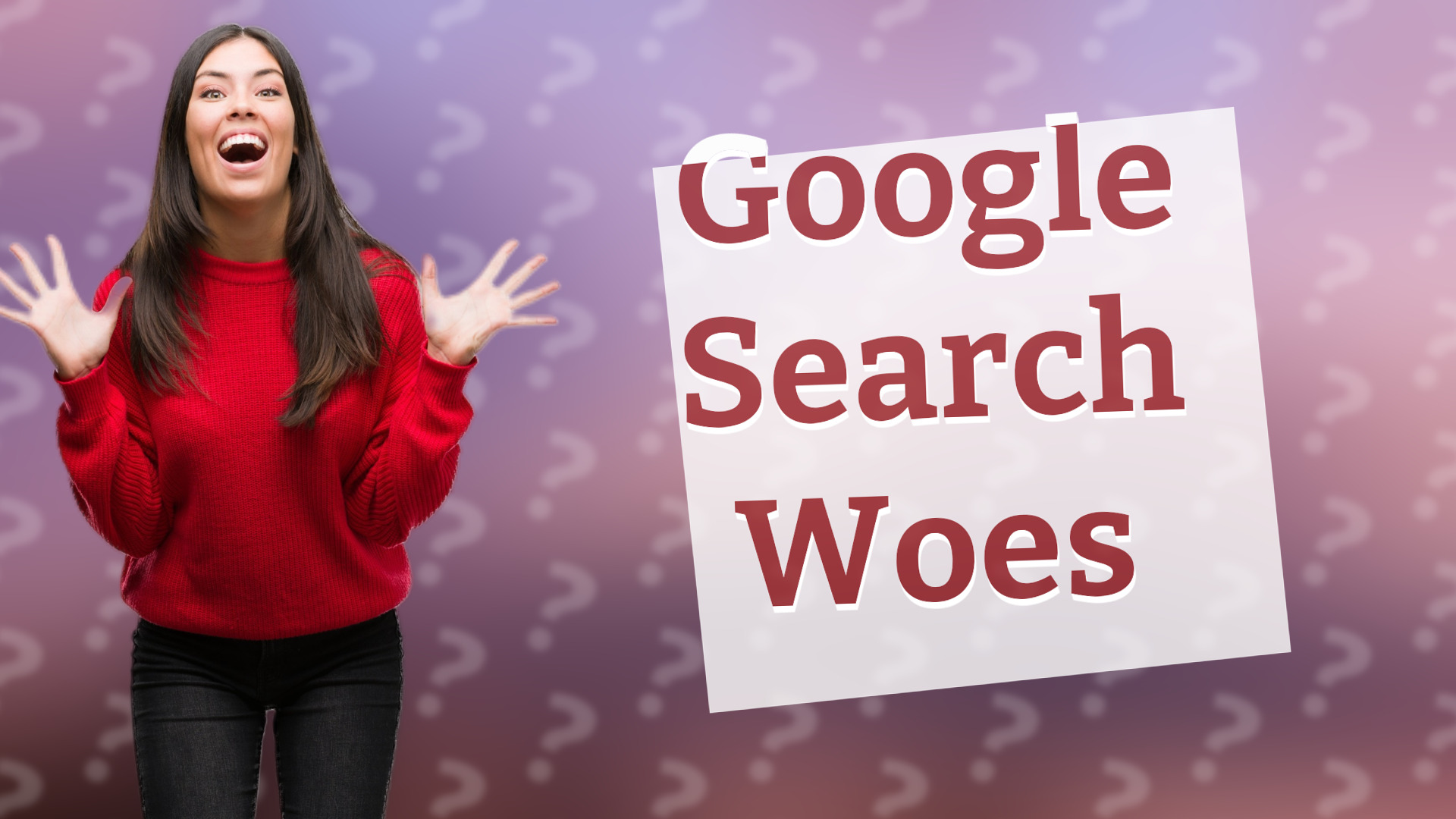 Google Search Woes