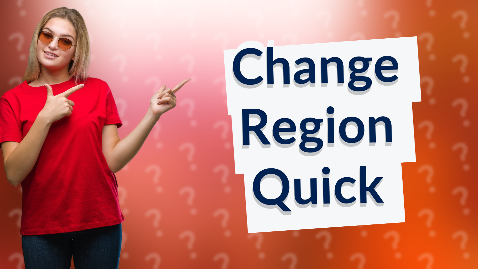 Change Region Quick