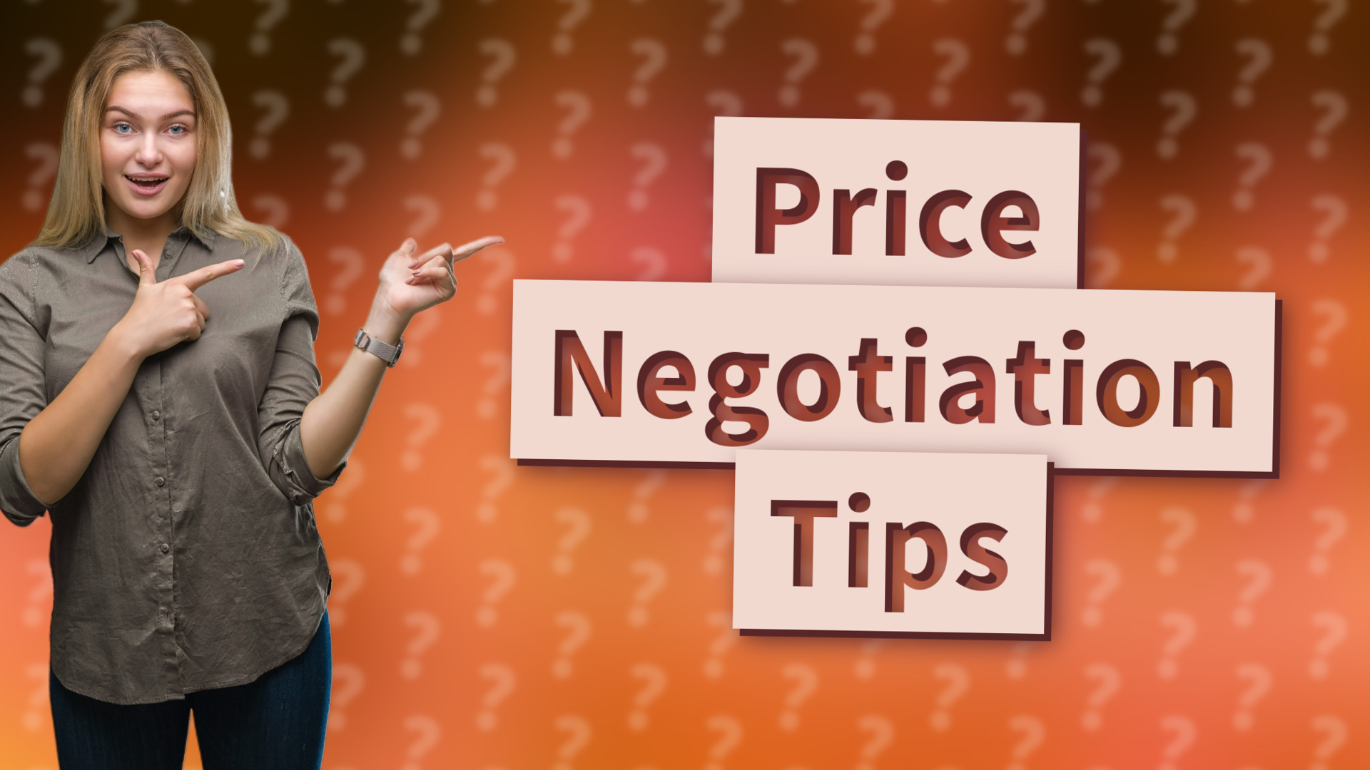 Price Negotiation Tips