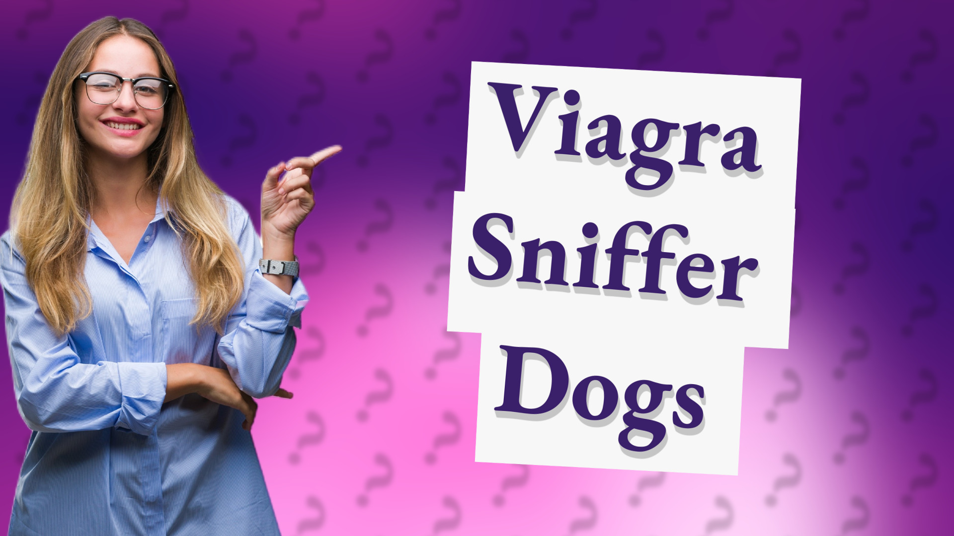 Viagra Sniffer Dogs