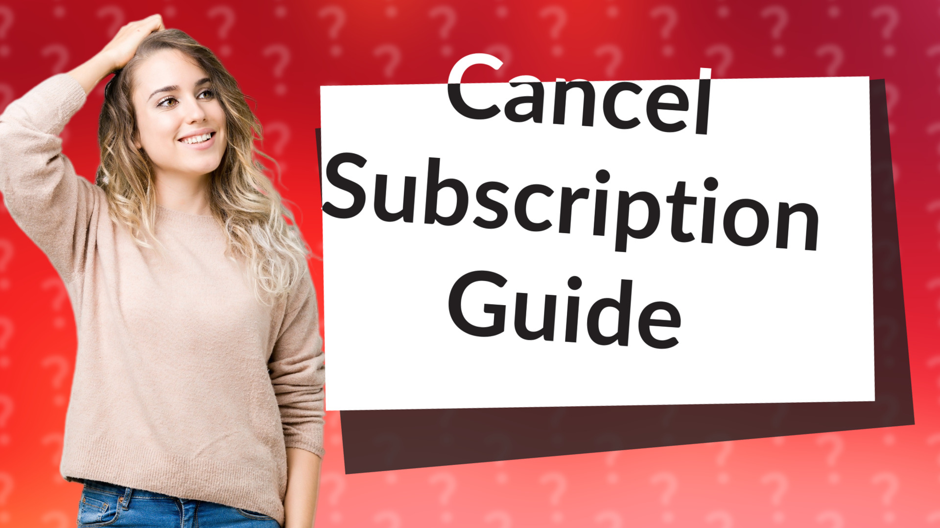 Cancel Subscription Guide