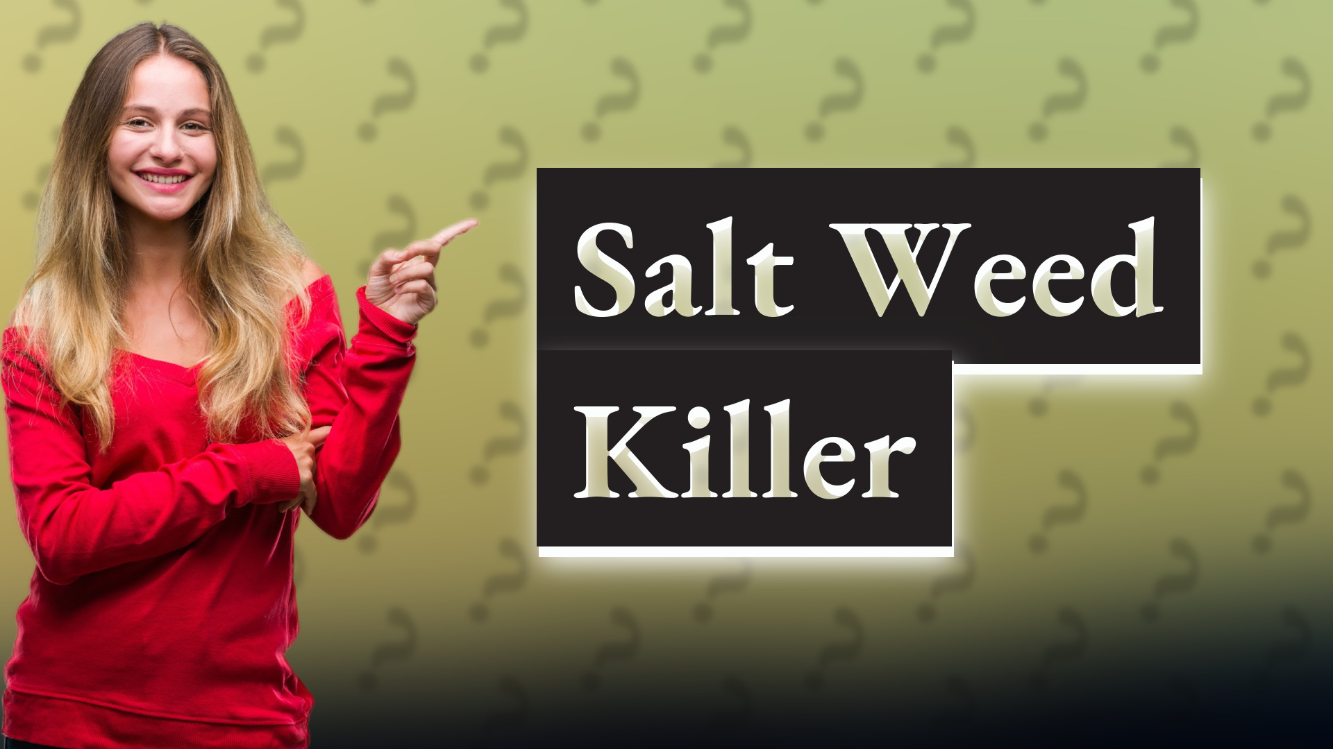 Salt Weed Killer