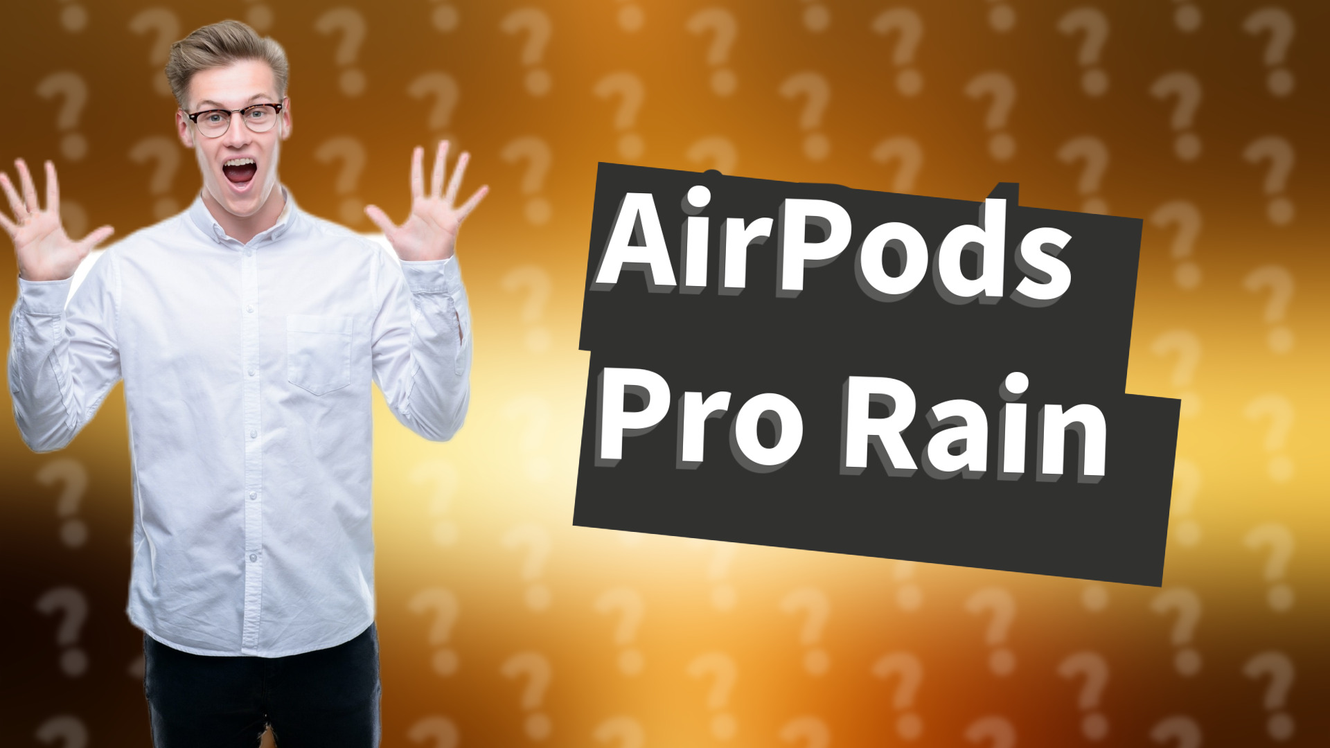 AirPods Pro Rain