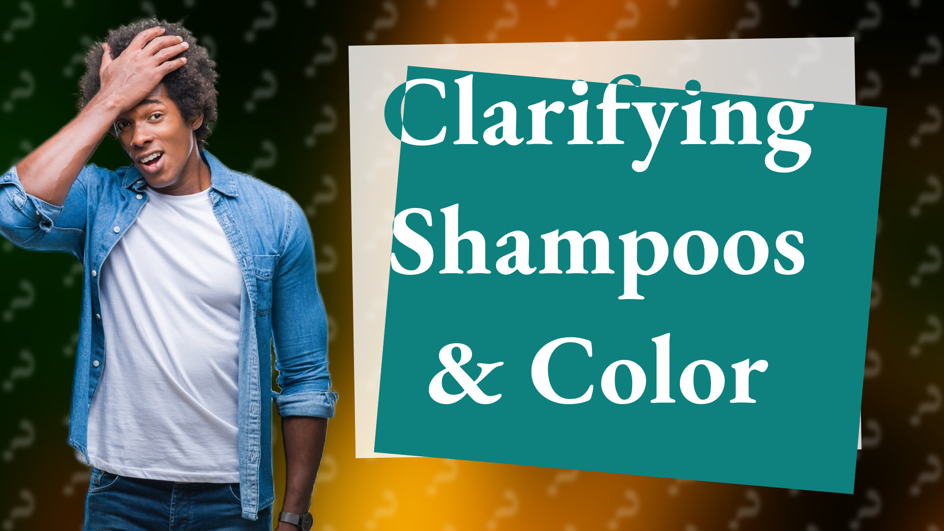 Clarifying Shampoos & Color