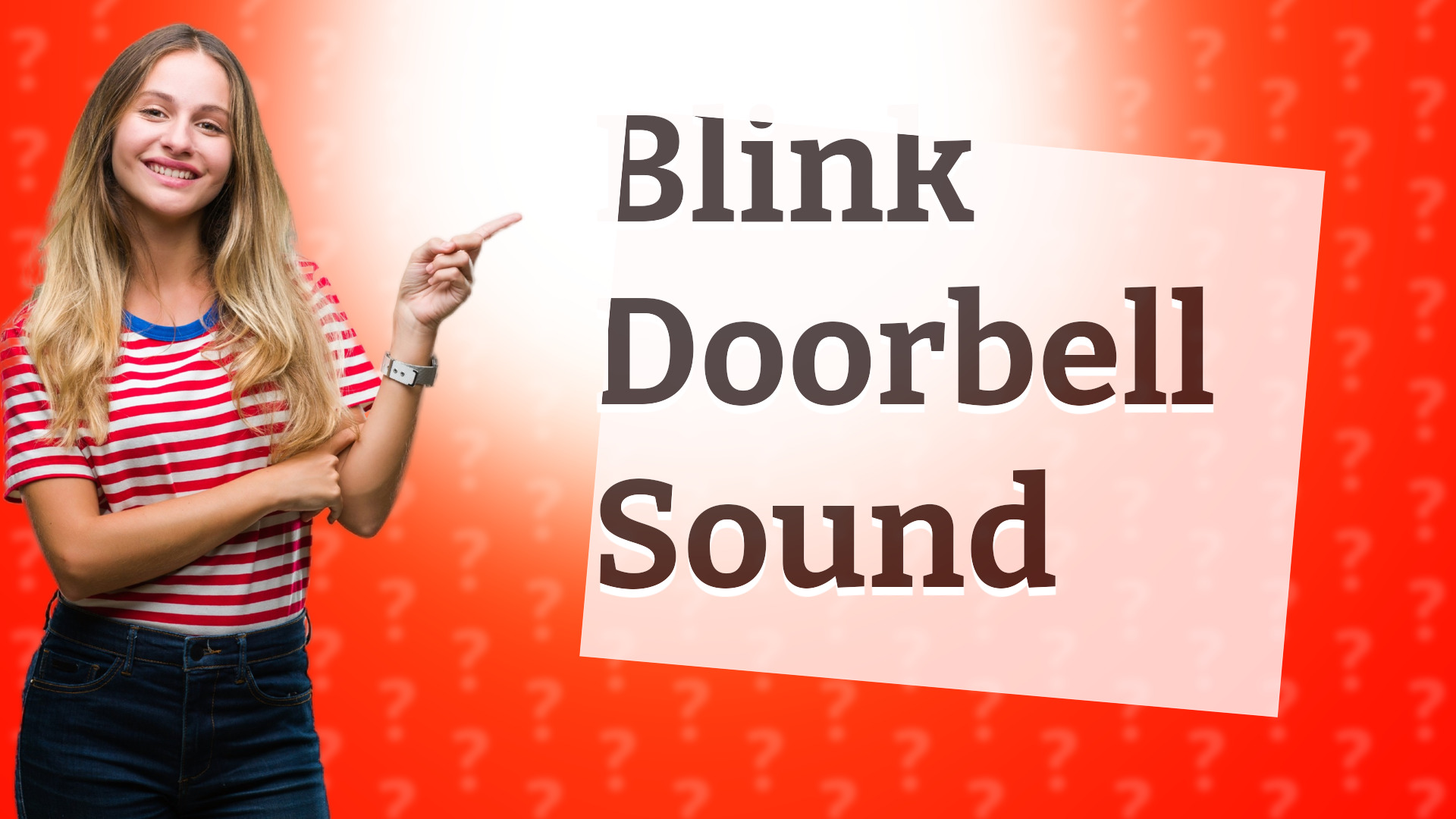 Blink Doorbell Sound