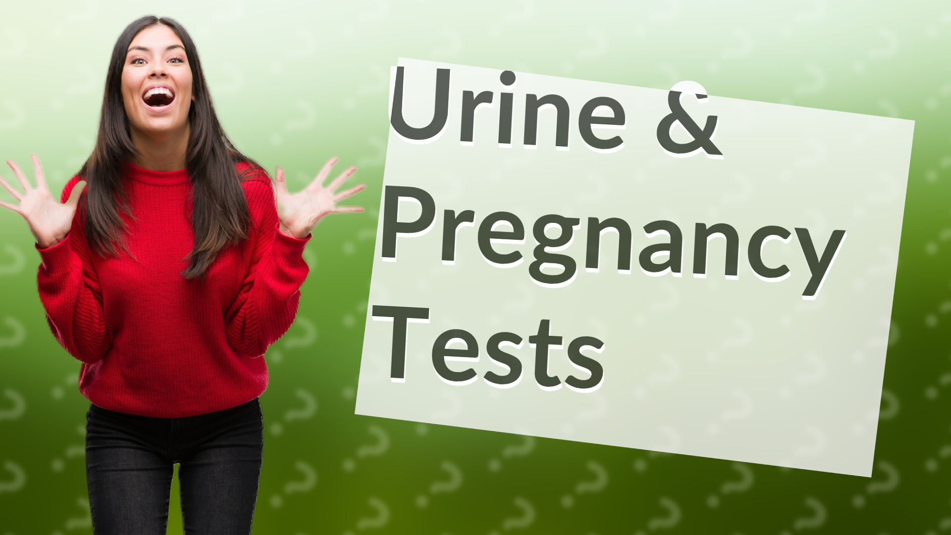 Urine & Pregnancy Tests