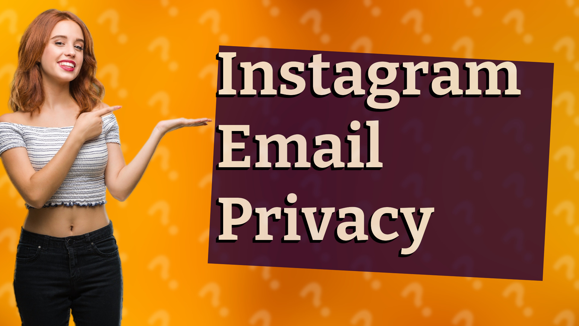 Instagram Email Privacy