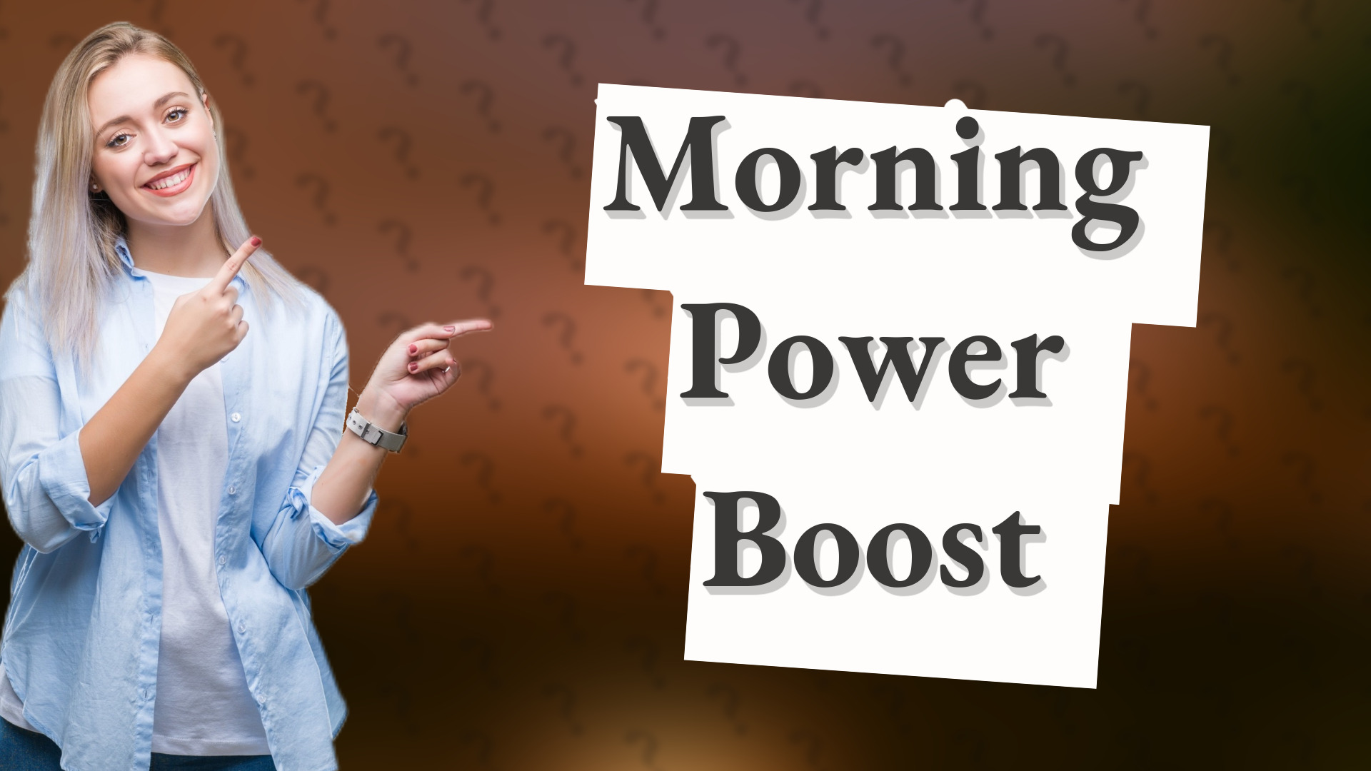 Morning Power Boost