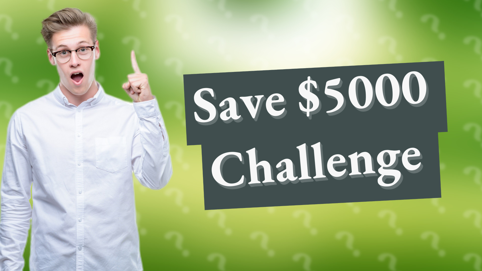 Save $5000 Challenge