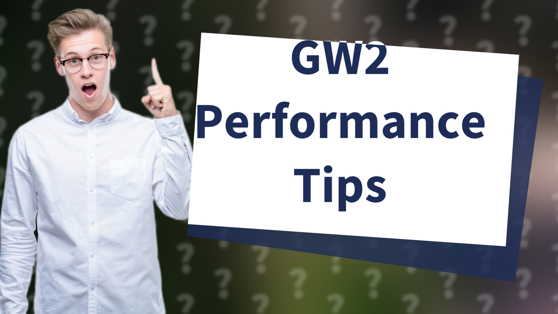 GW2 Performance Tips