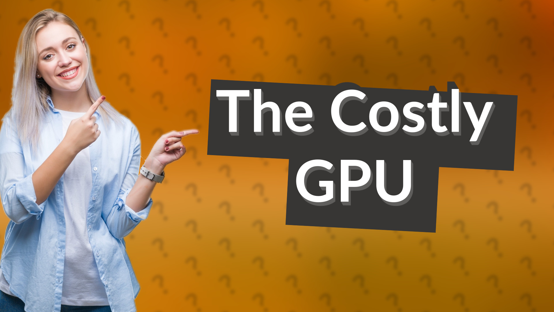 The Costly GPU