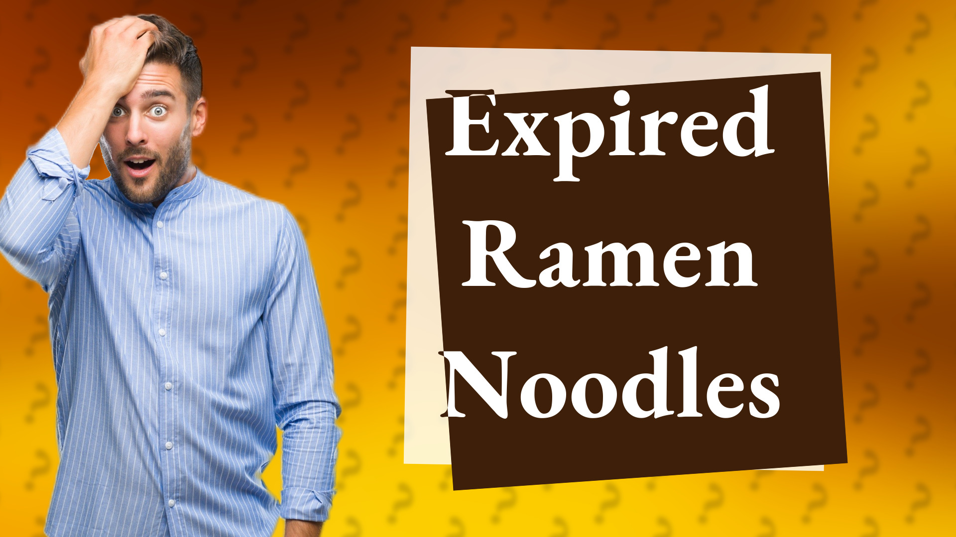 Expired Ramen Noodles