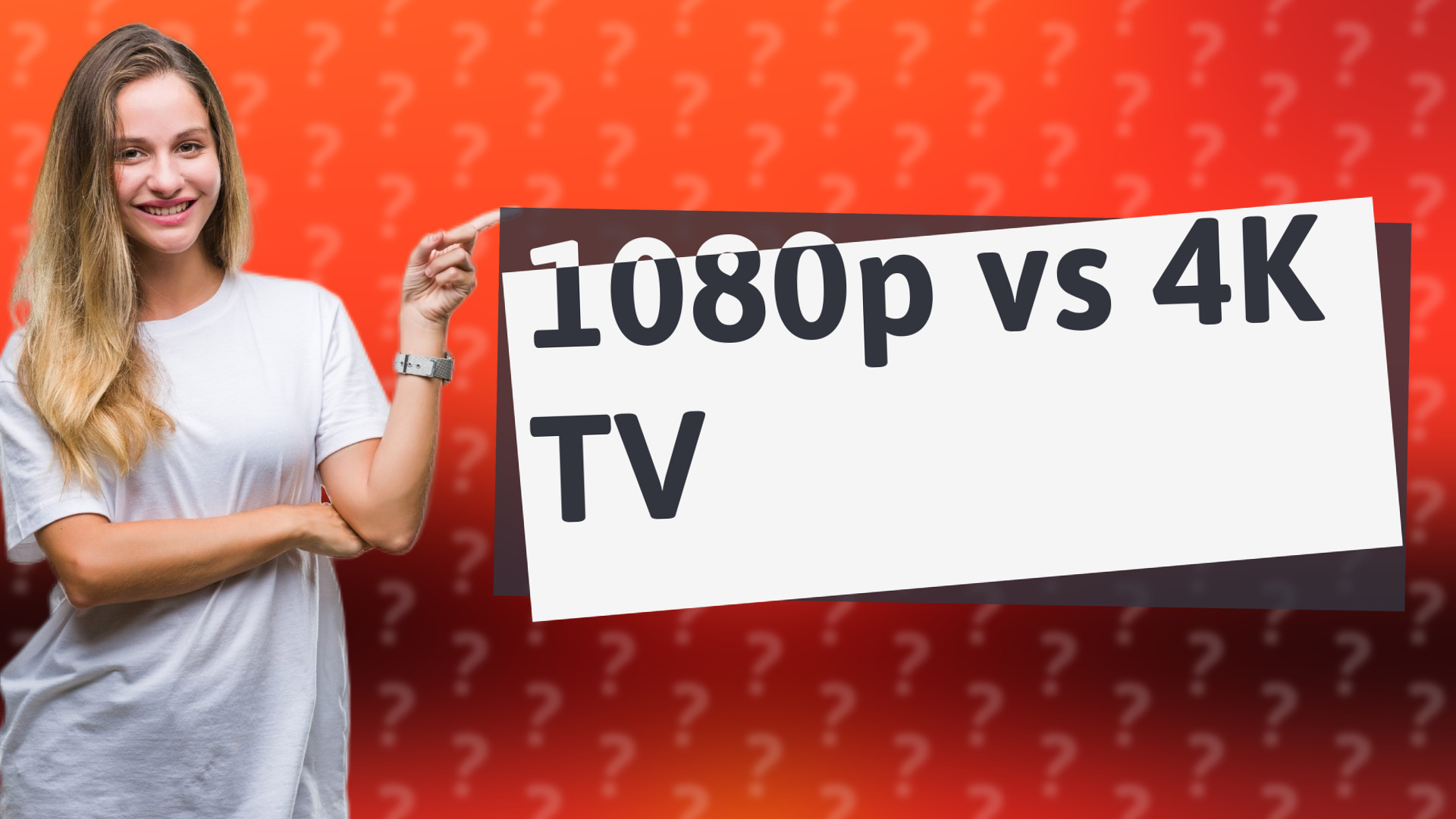 1080p vs 4K TV
