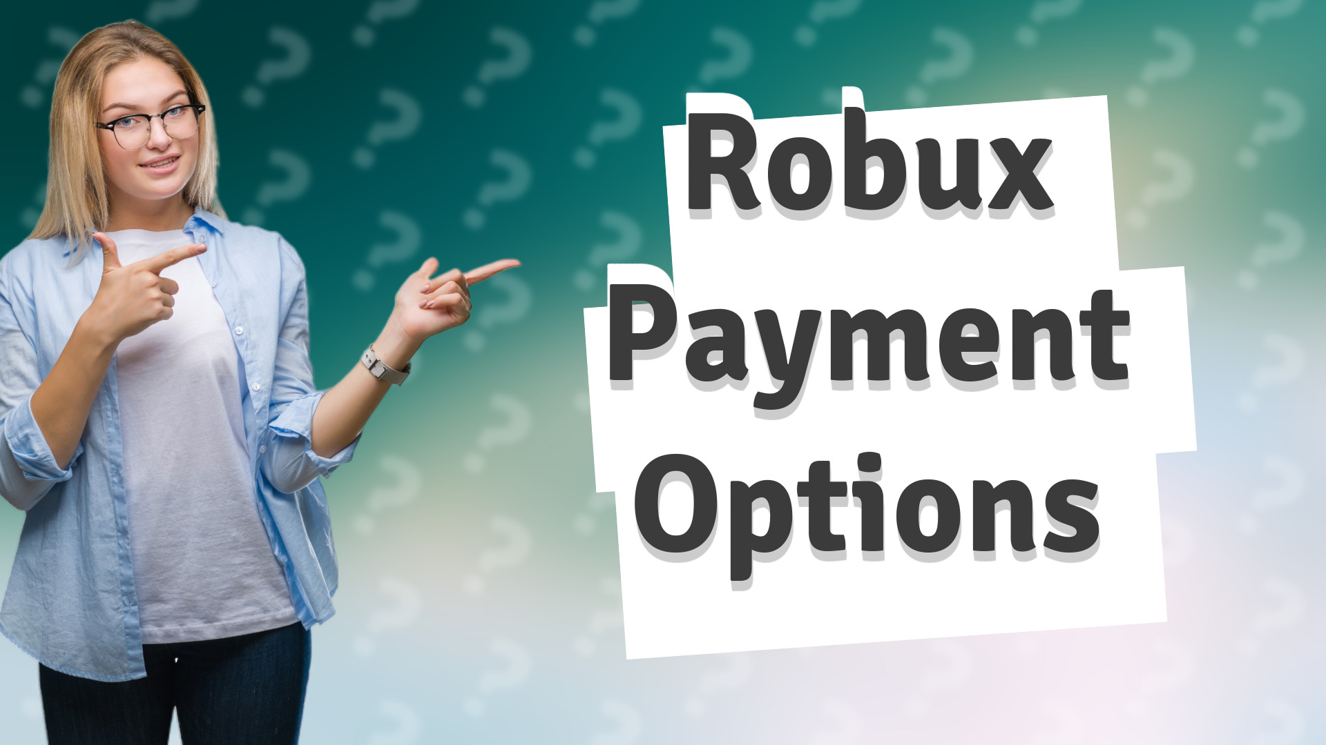 Robux Payment Options