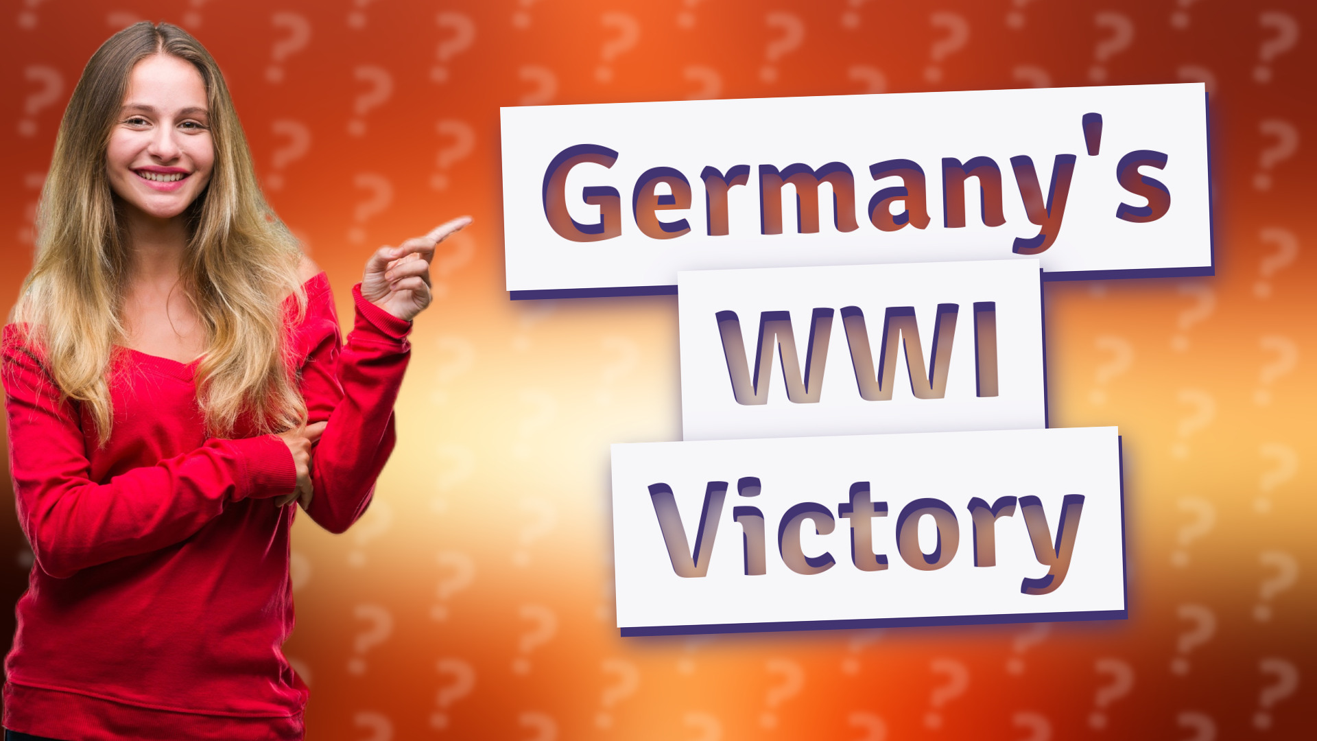 Germany's WWI Victory
