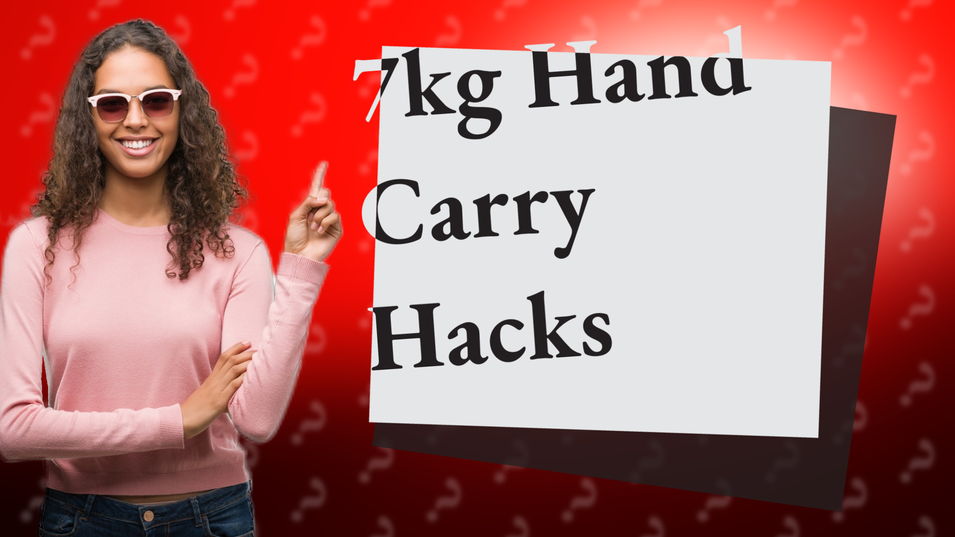 7kg Hand Carry Hacks