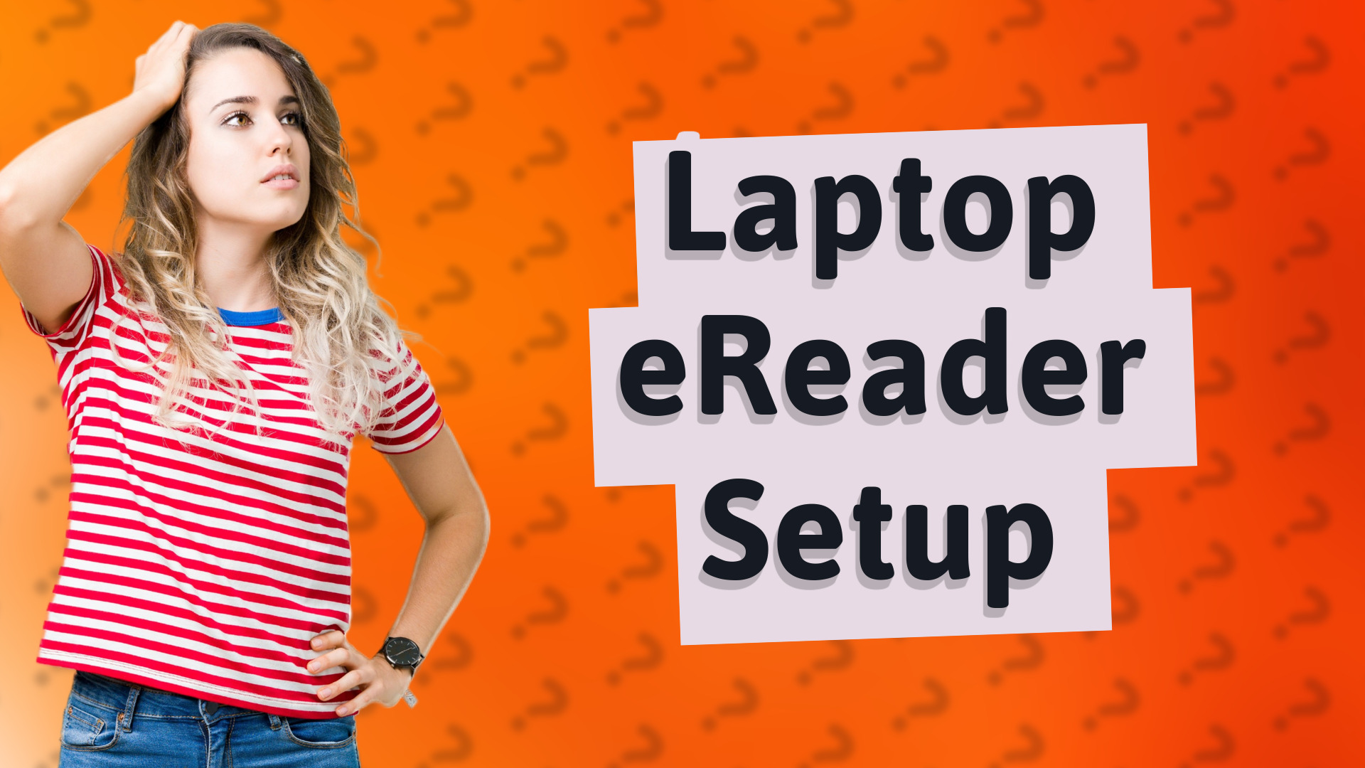 Laptop eReader Setup