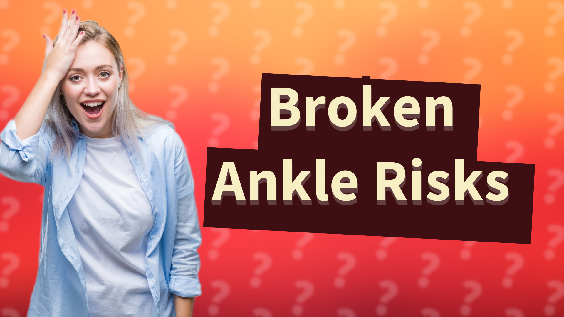 Broken Ankle Risks