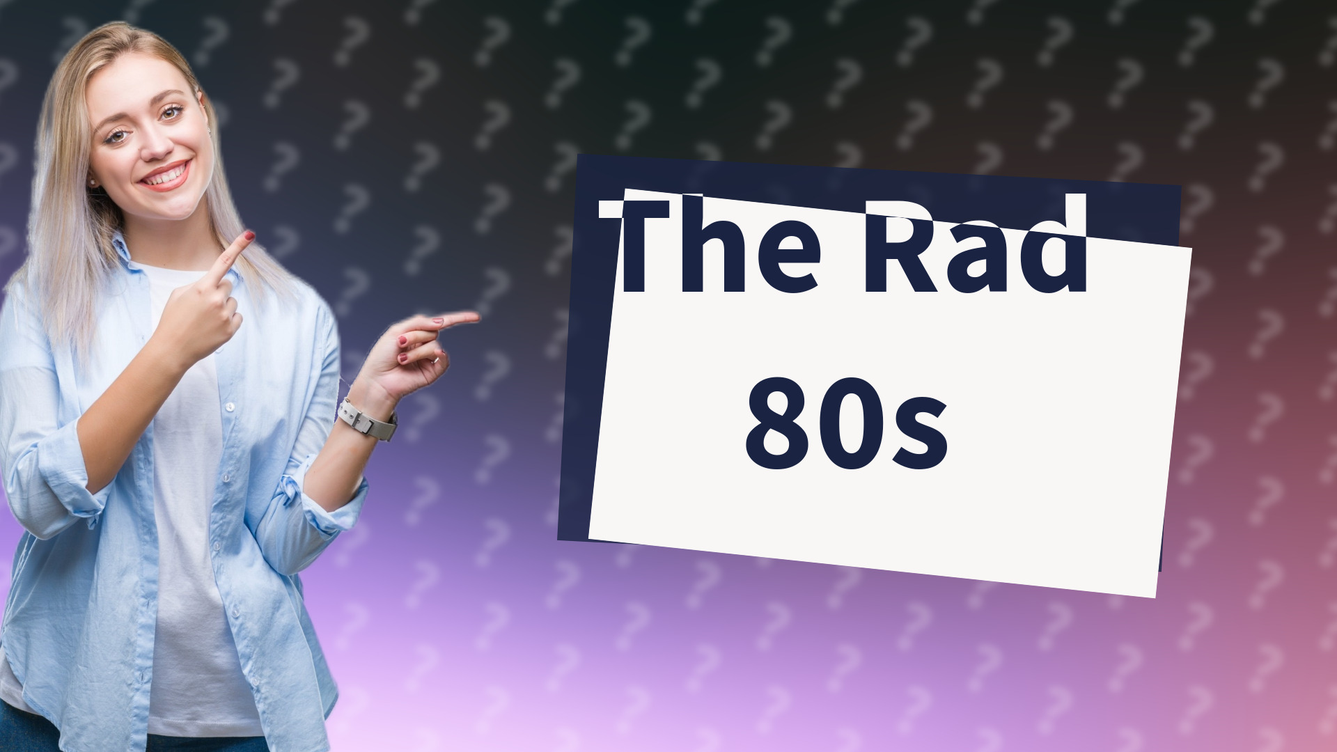 The Rad 80s