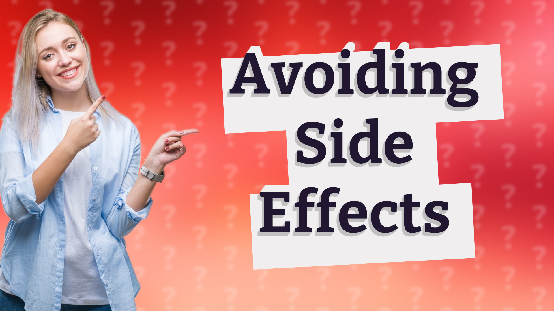Avoiding Side Effects