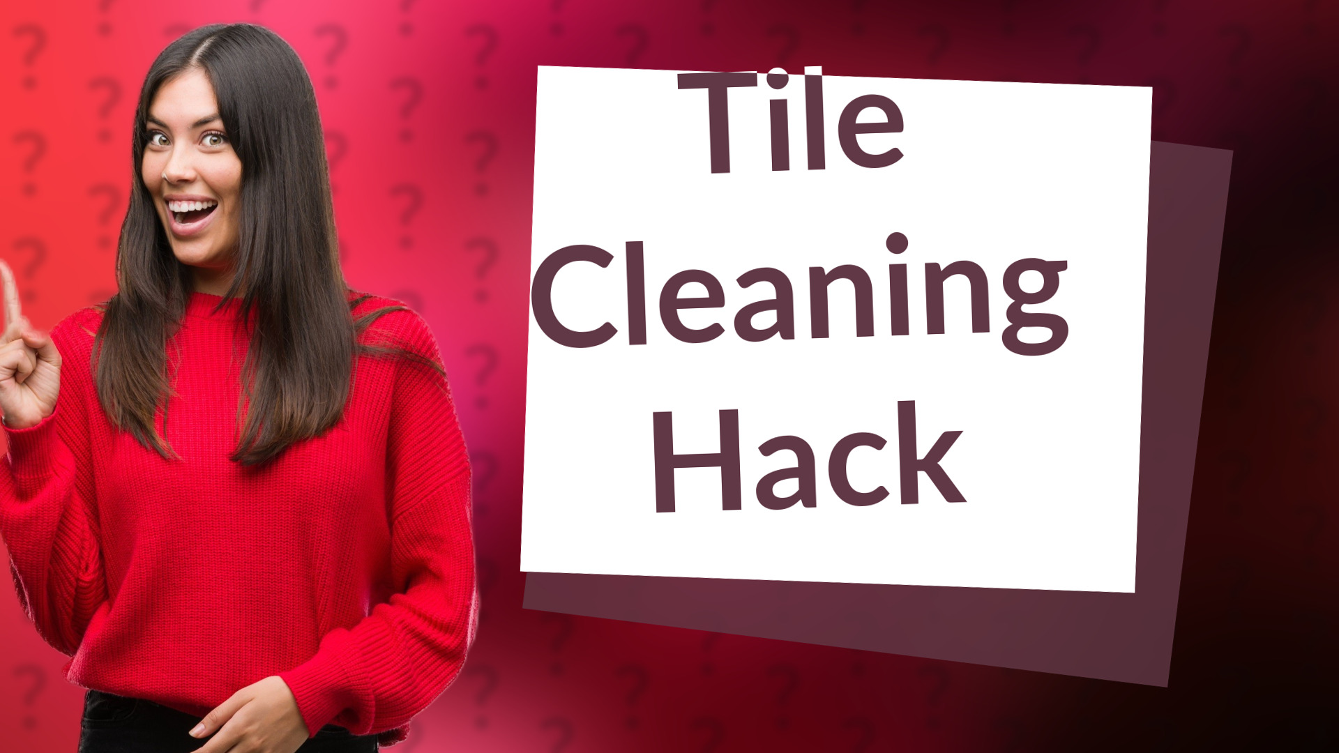 Tile Cleaning Hack
