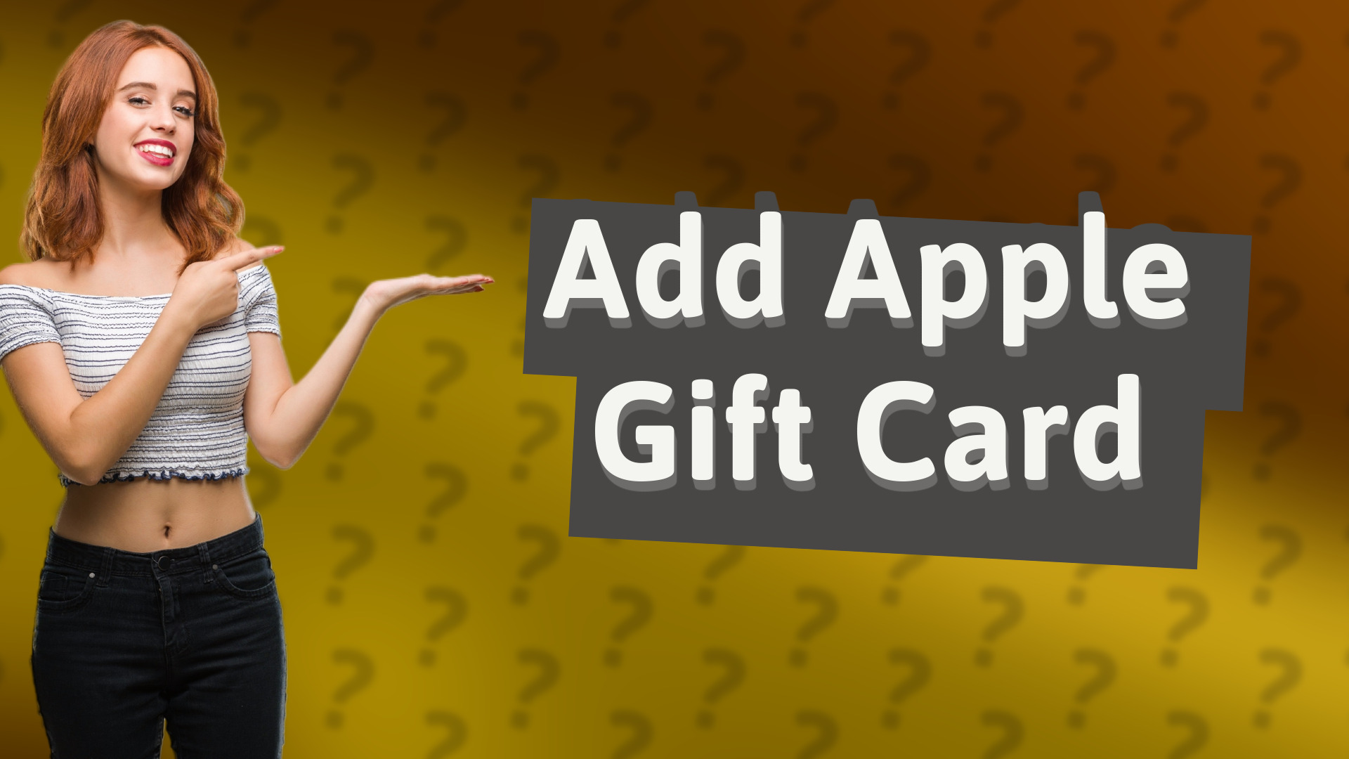 Add Apple Gift Card