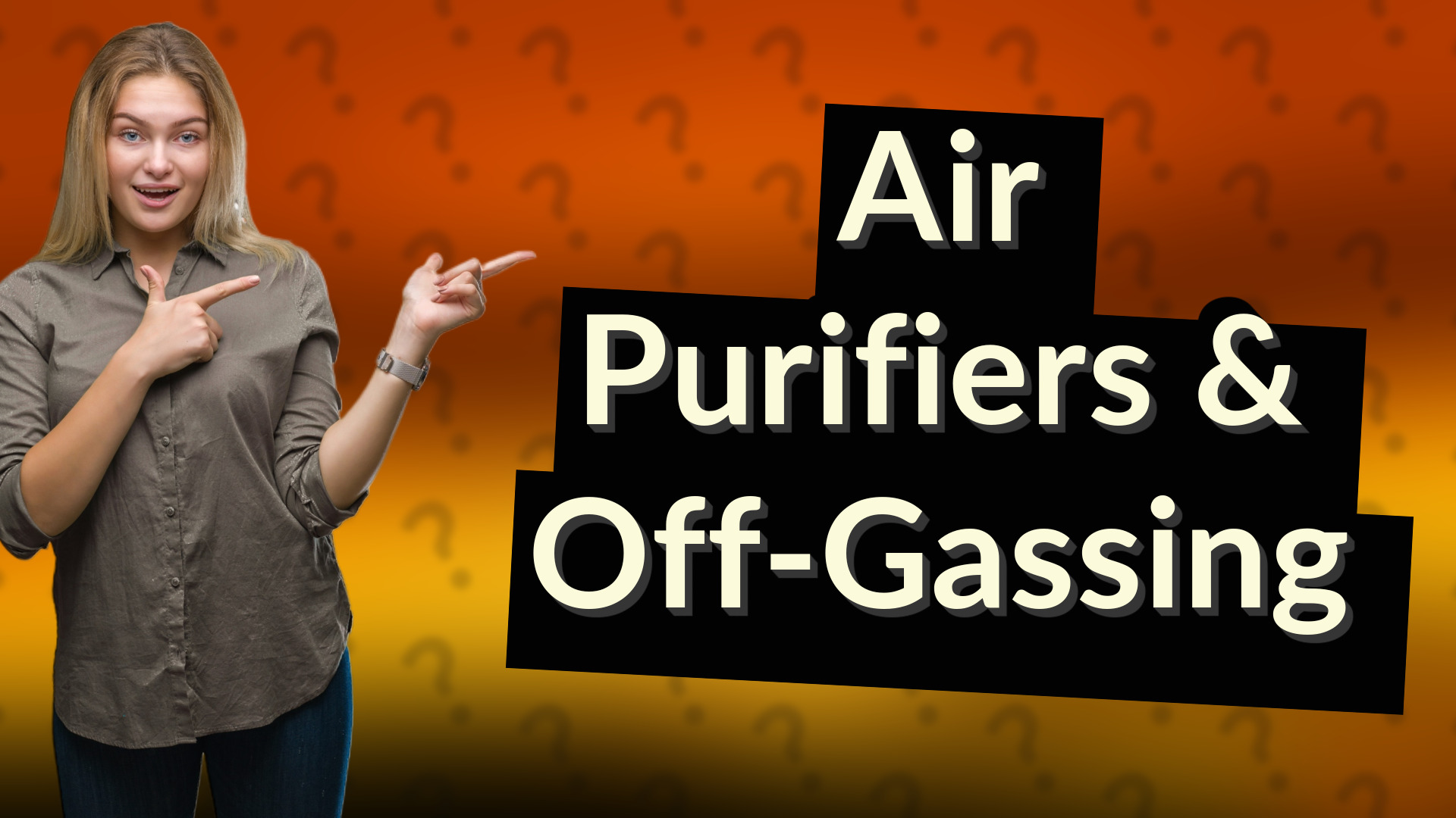 Air Purifiers & Off-Gassing