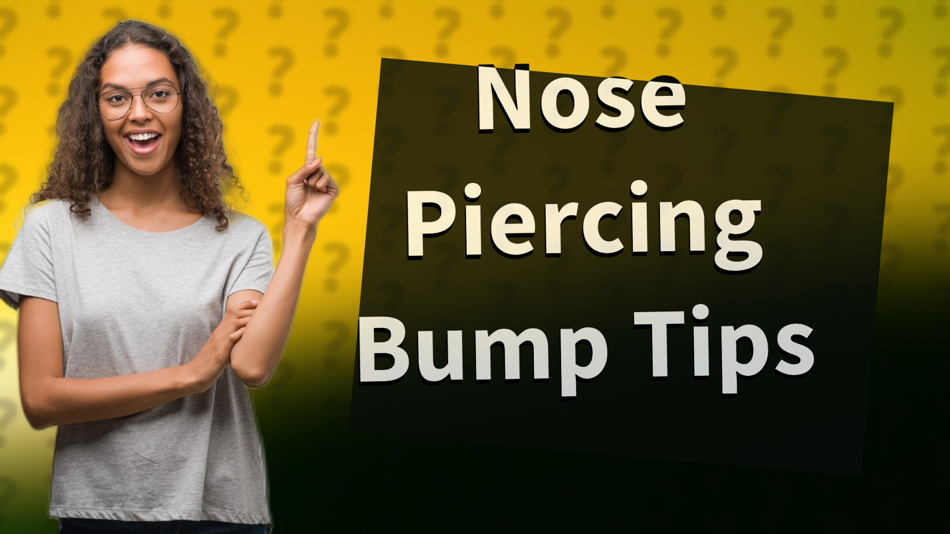 Nose Piercing Bump Tips