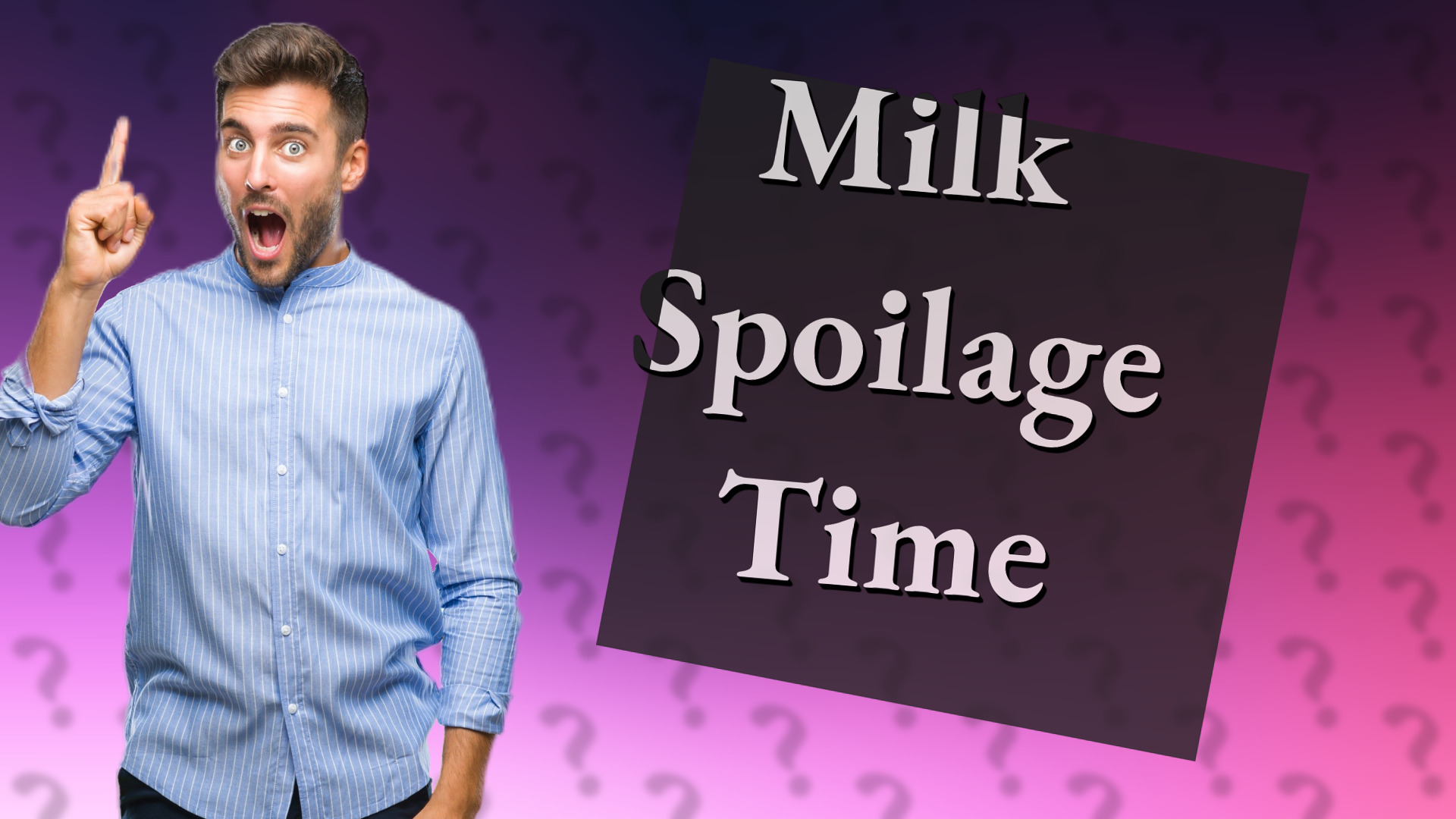 Milk Spoilage Time