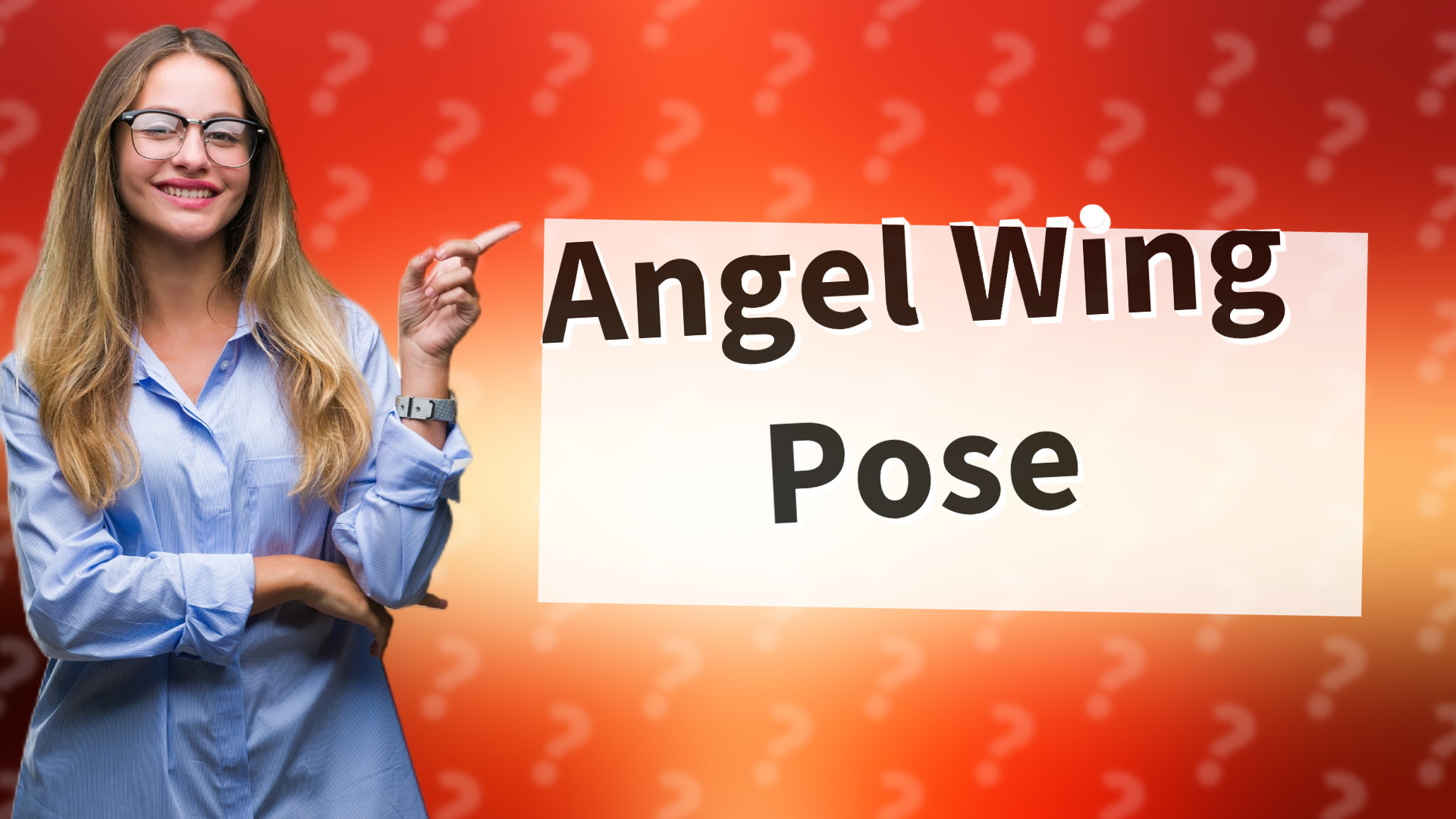 Angel Wing Pose