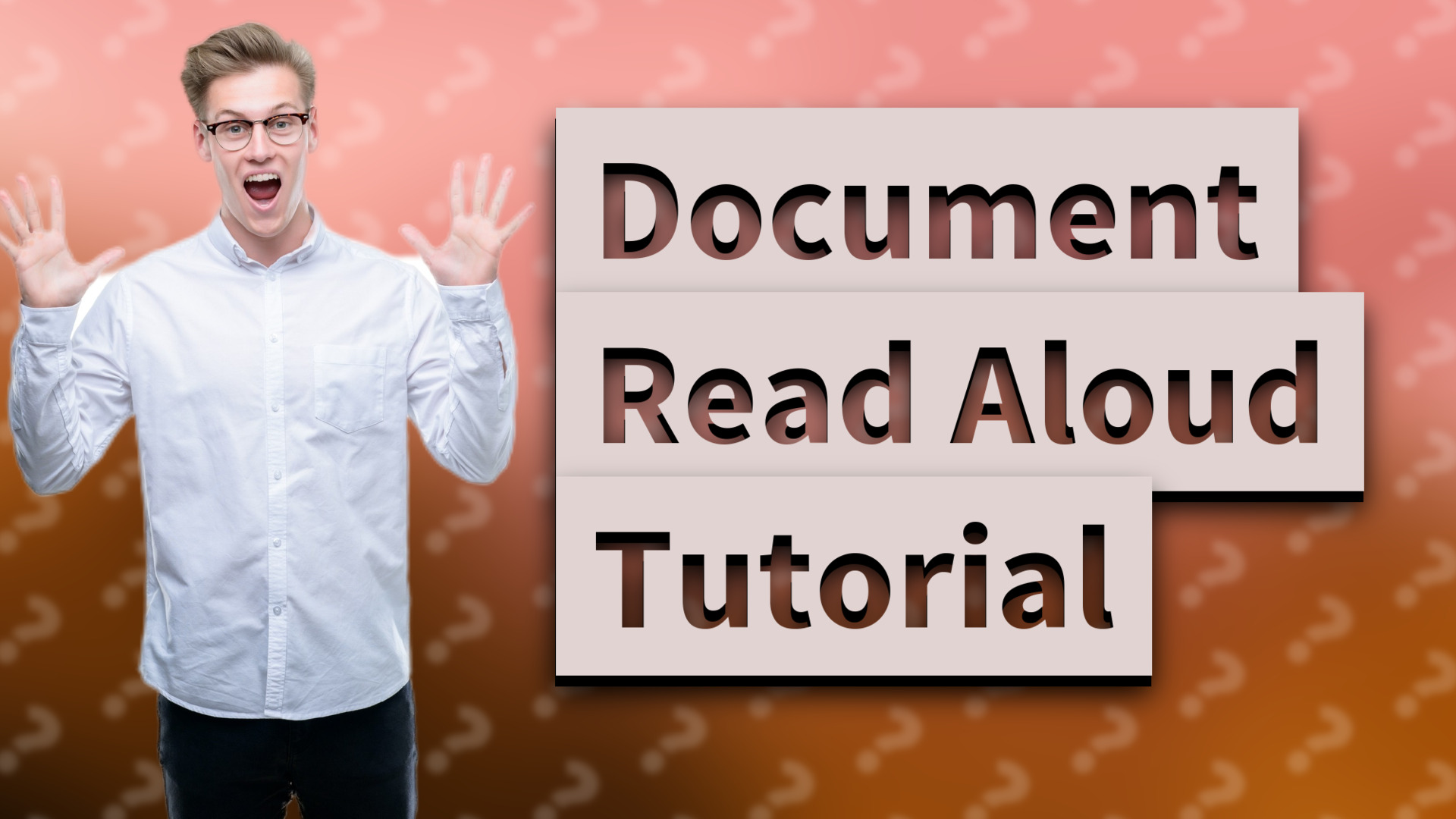 Document Read Aloud Tutorial