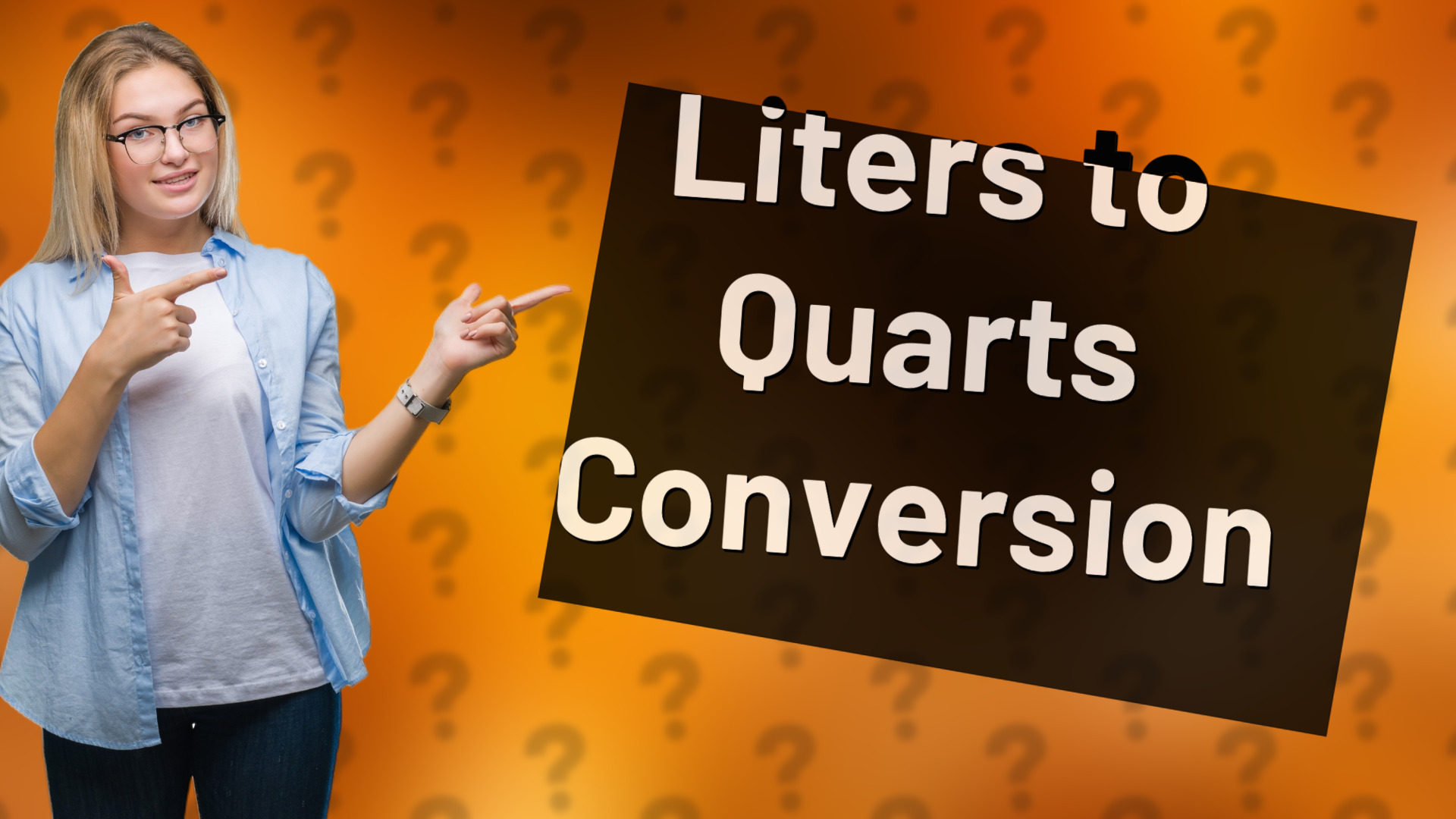 Liters to Quarts Conversion