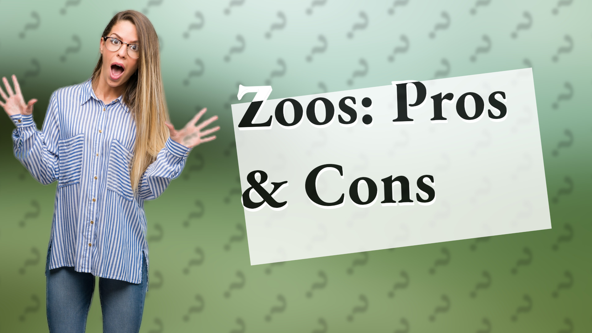 Zoos: Pros & Cons