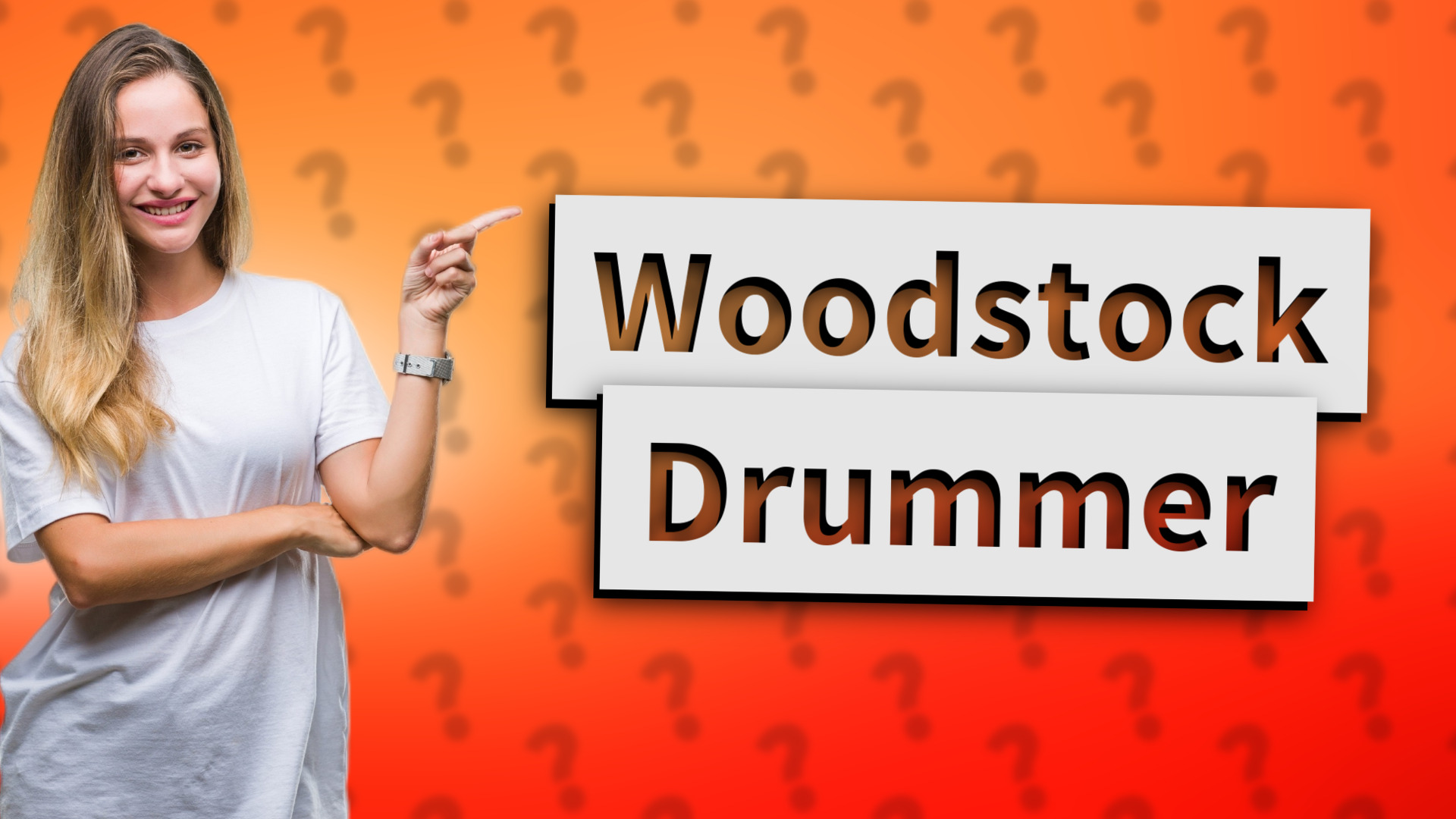 Woodstock Drummer