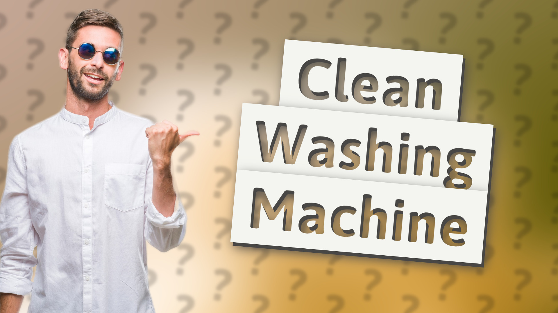 Clean Washing Machine