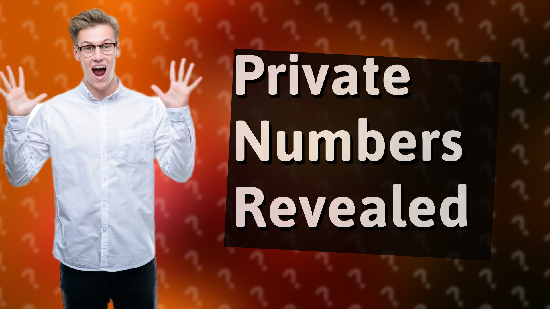 Private Numbers Revealed