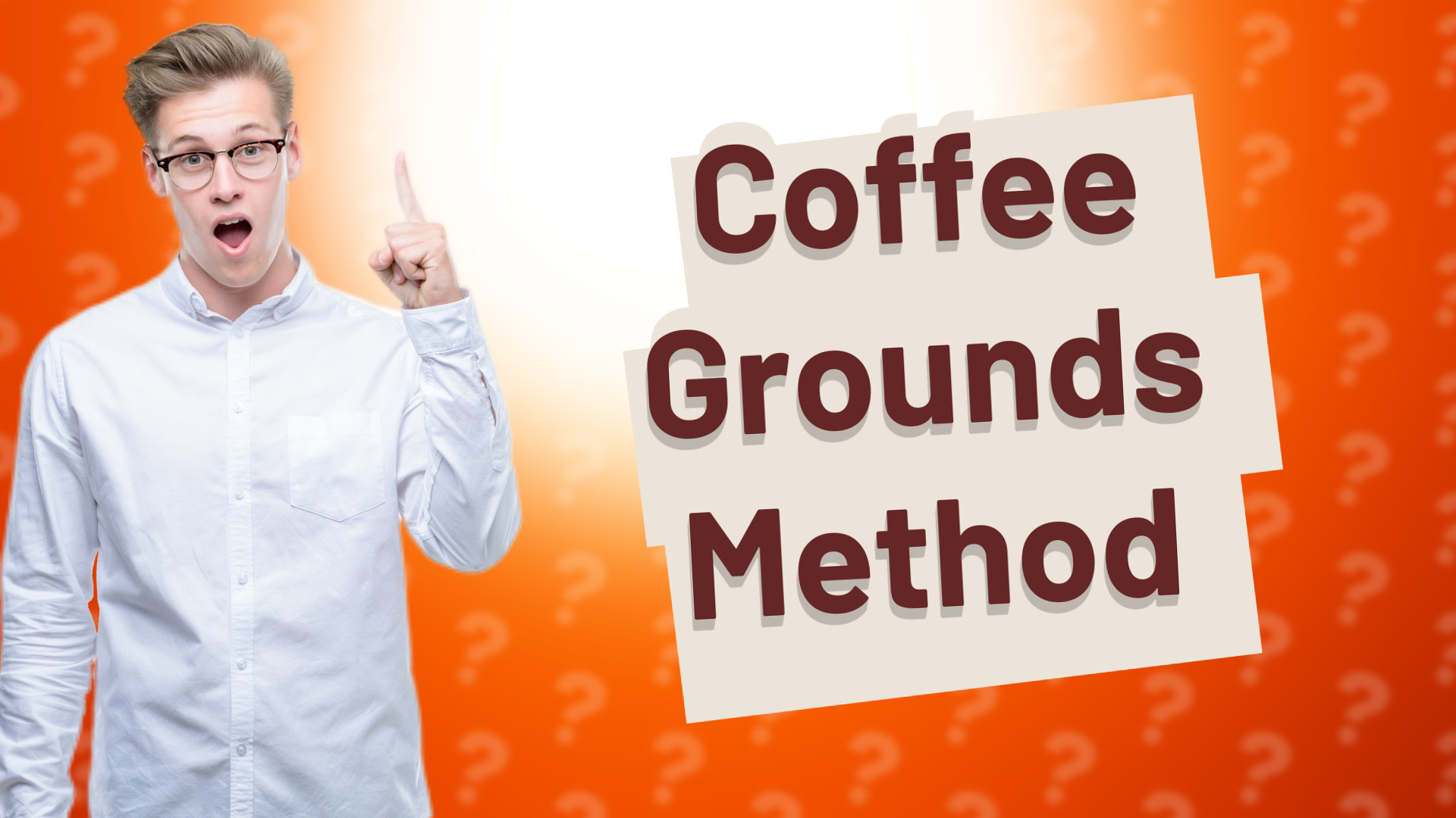 Coffee Grounds Method