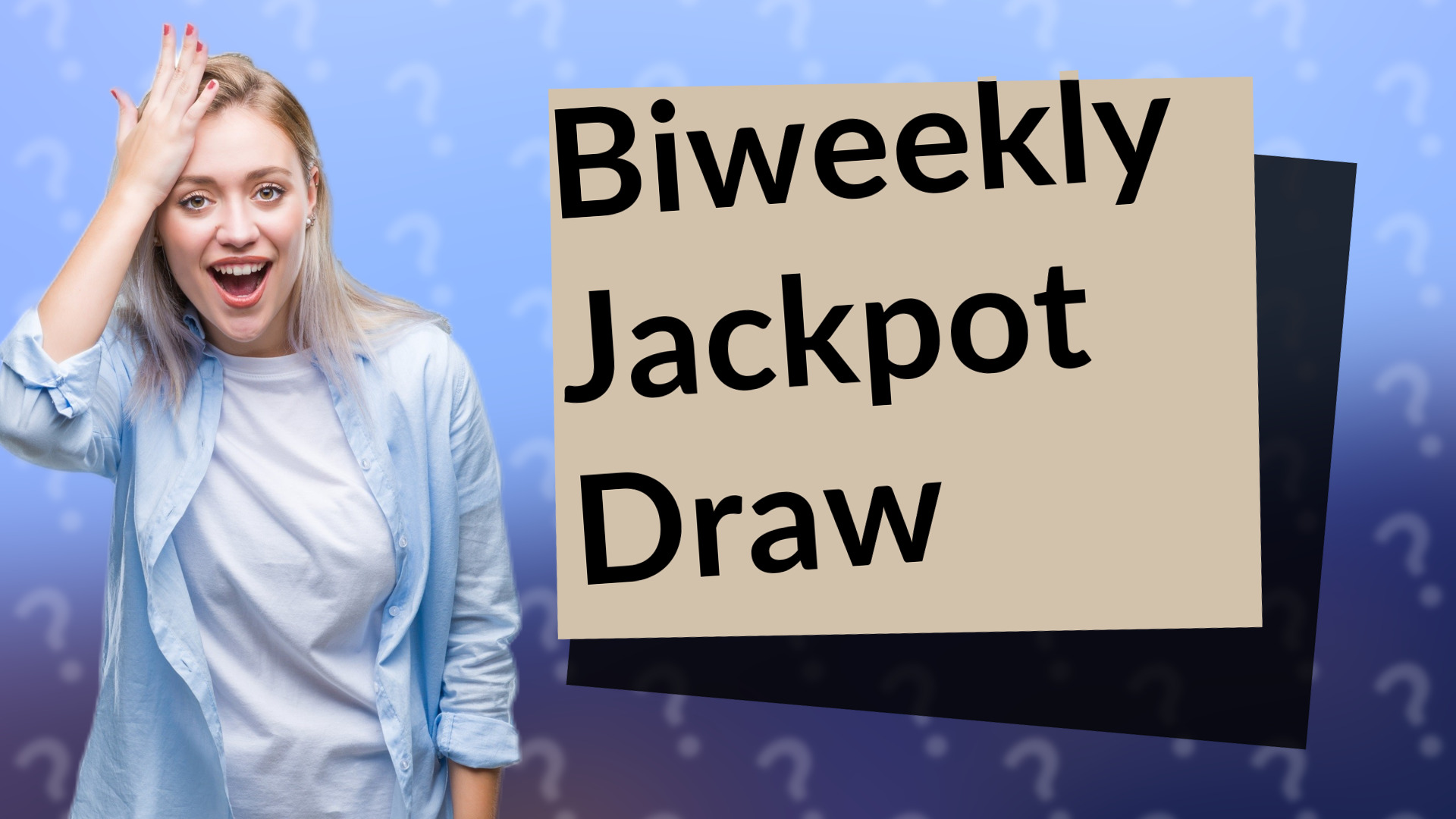 Biweekly Jackpot Draw