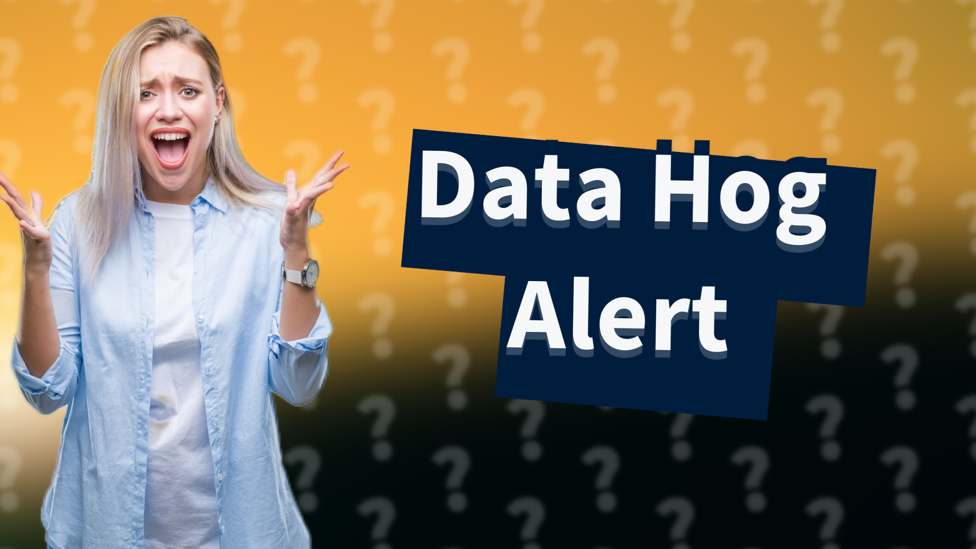 Data Hog Alert