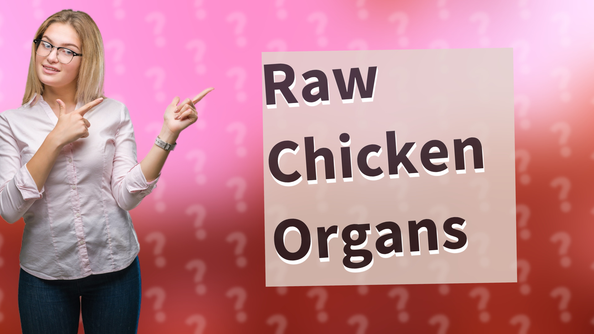 Raw Chicken Organs