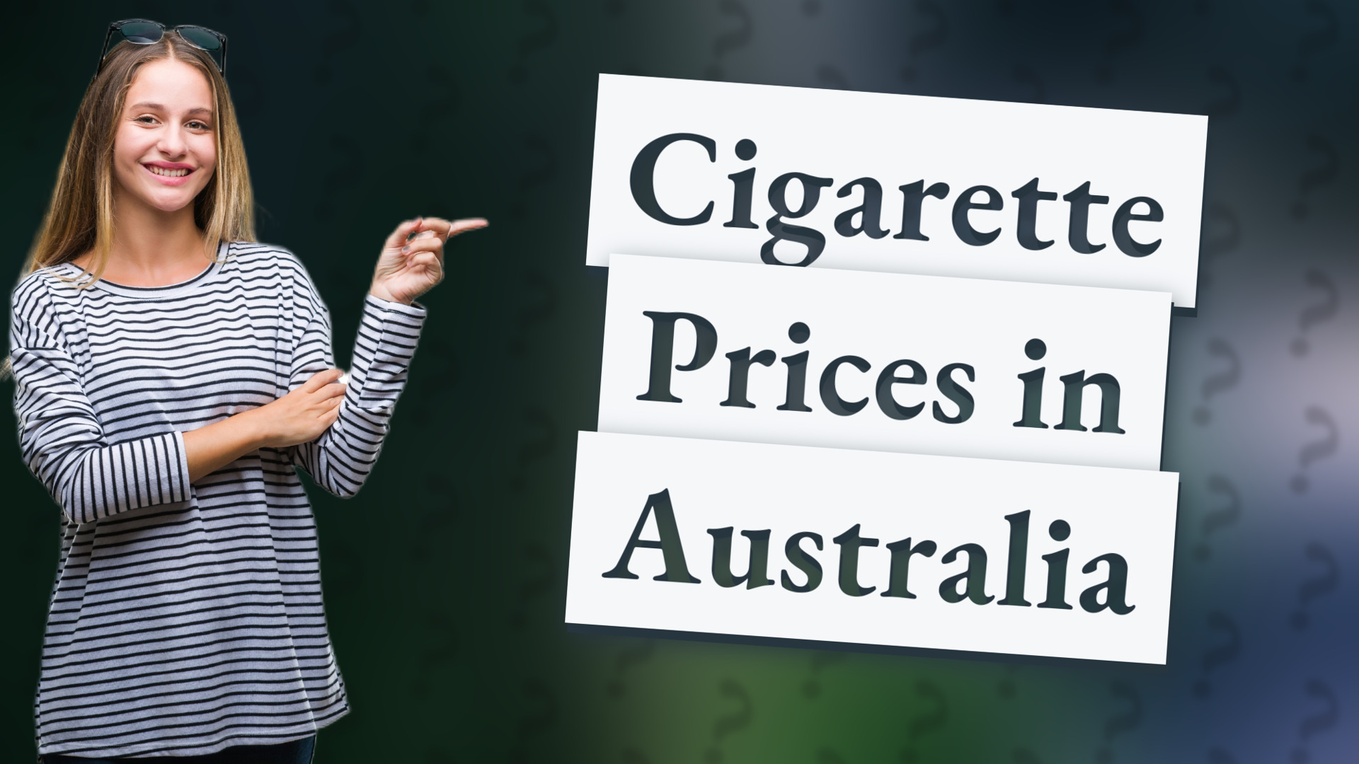 Cigarette Prices in Australia