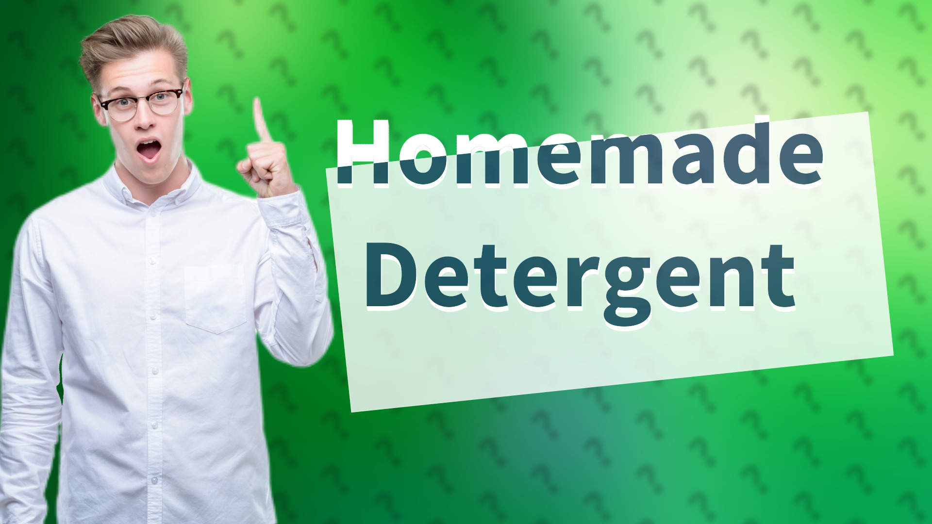 Homemade Detergent