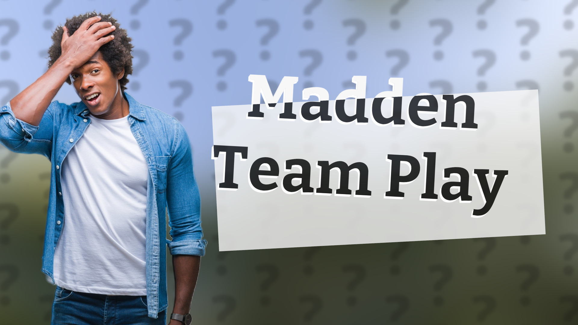 Madden Team Play