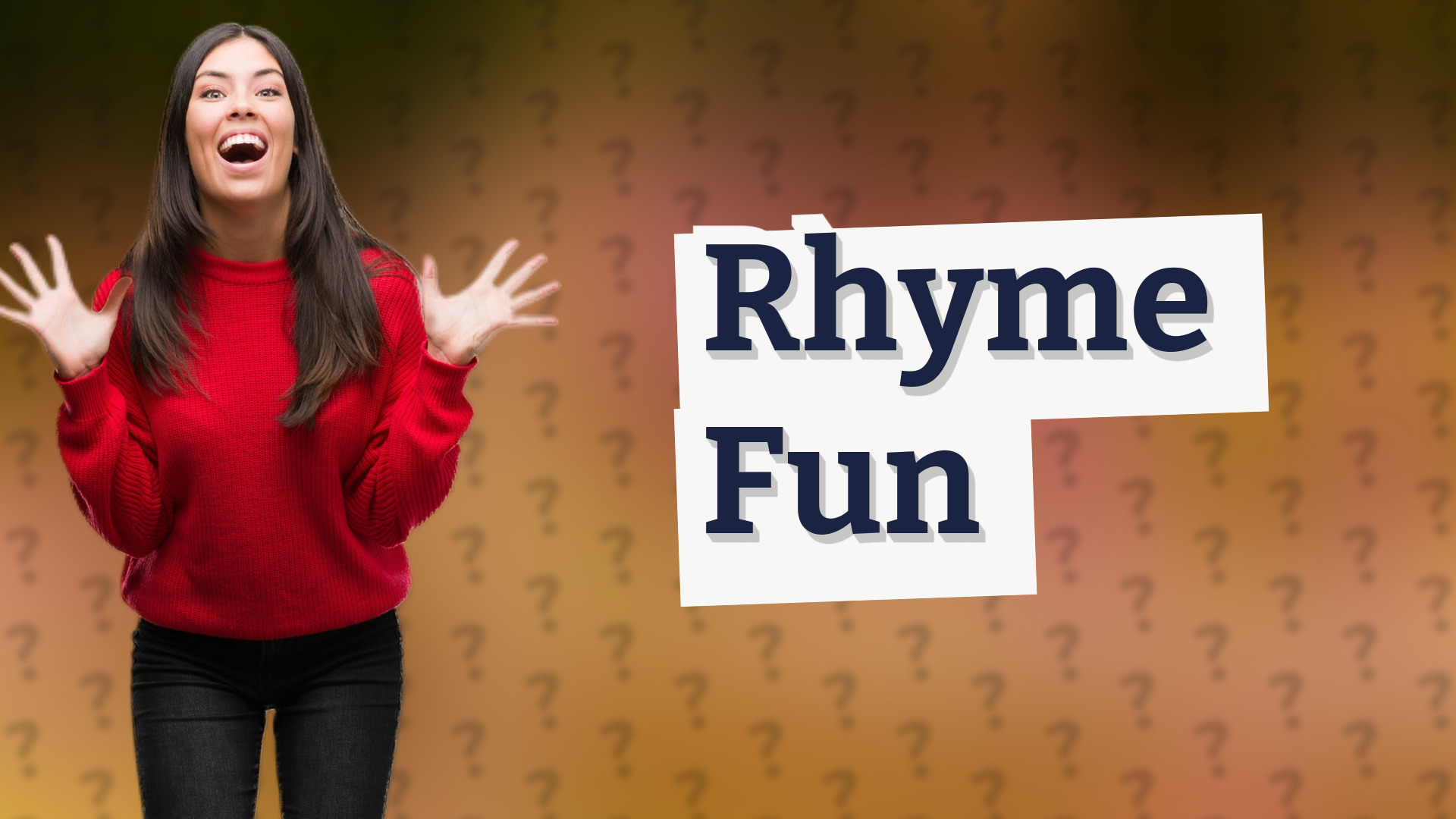 Rhyme Fun
