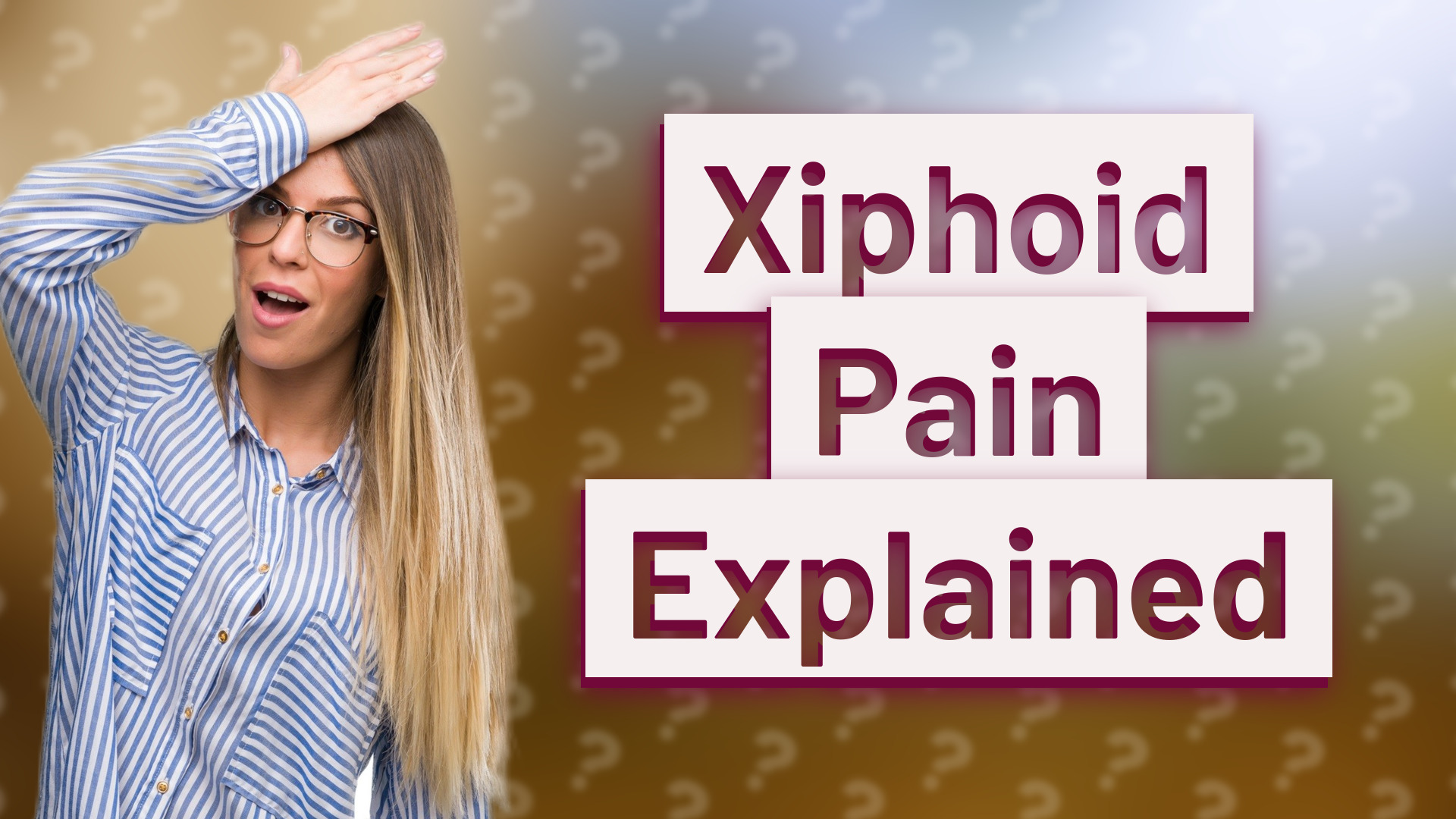 Xiphoid Pain Explained