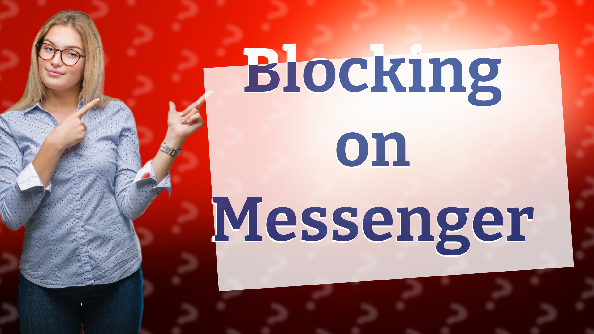 Blocking on Messenger