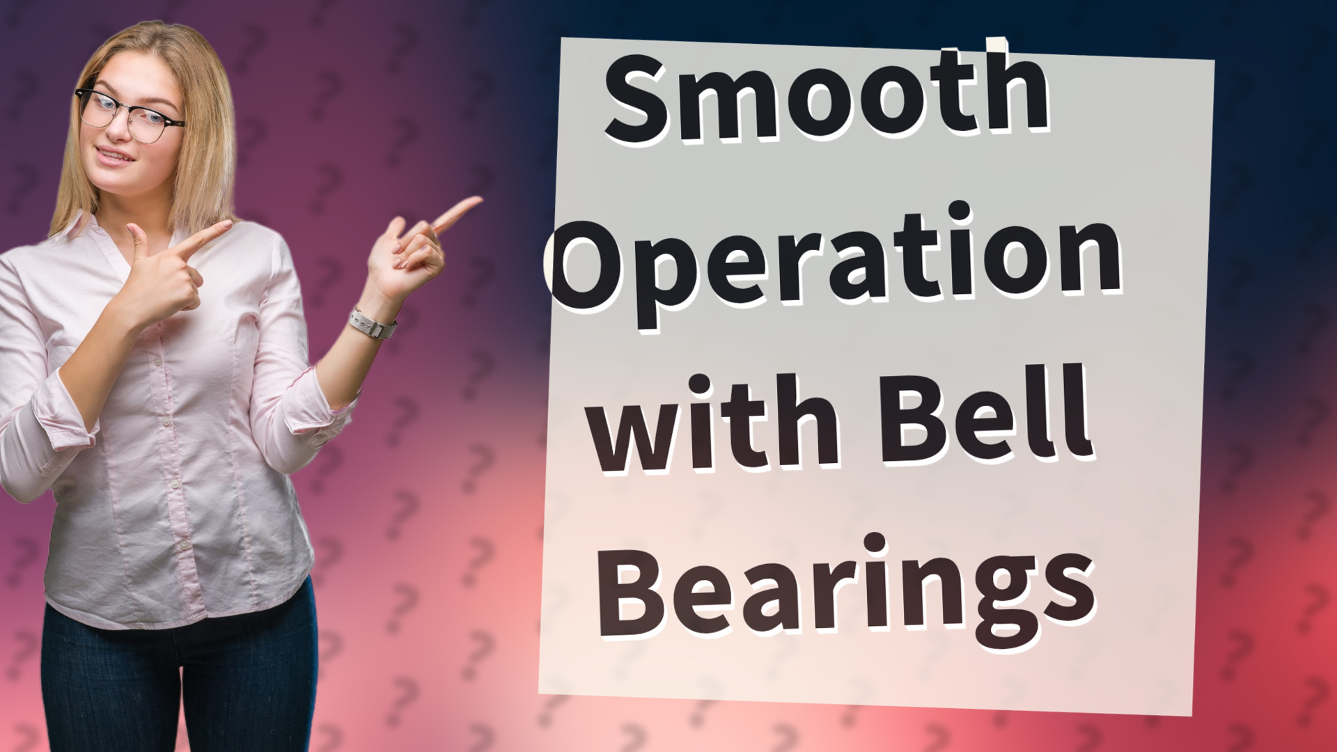 Smooth Operation with Bell Bearings