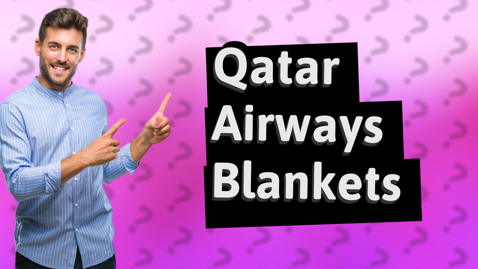 Qatar Airways Blankets