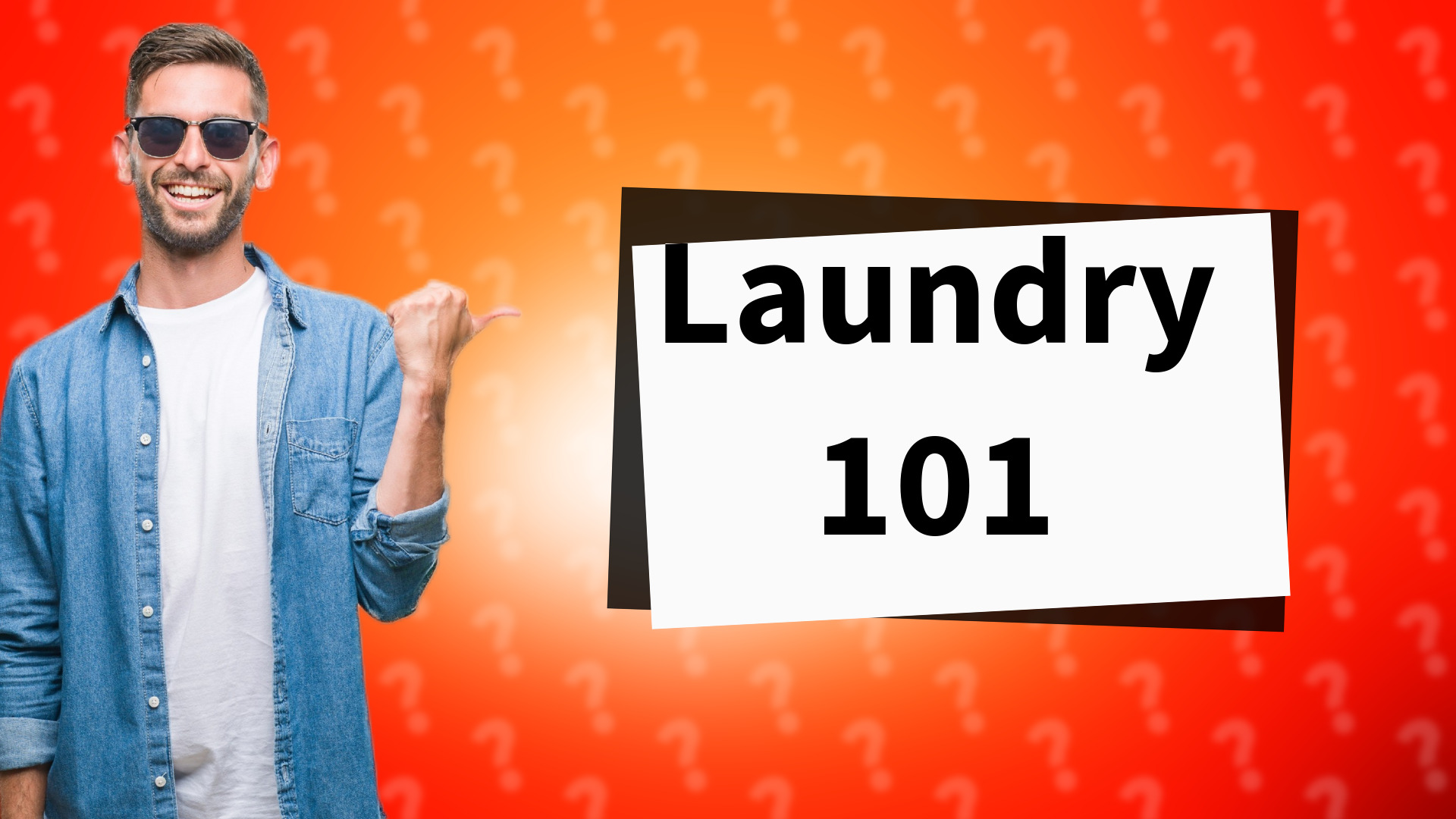 Laundry 101